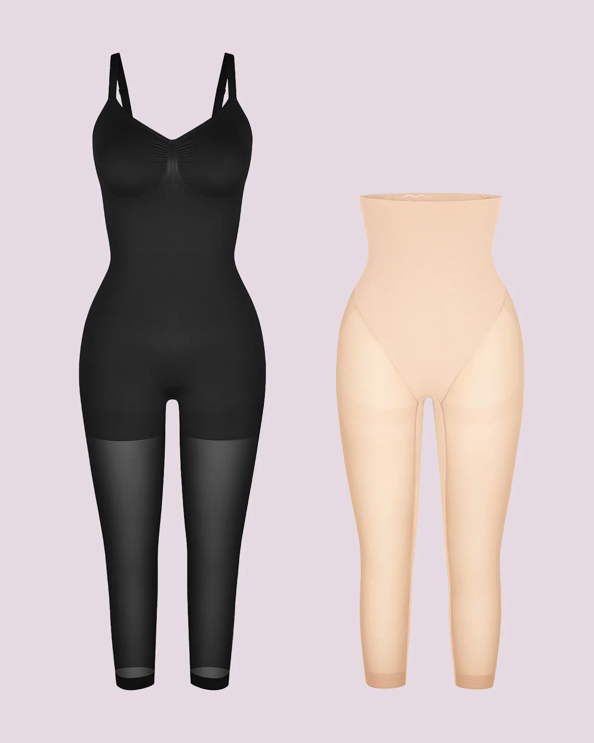 Comfortable Sculpting Bodysuit and Capri Set