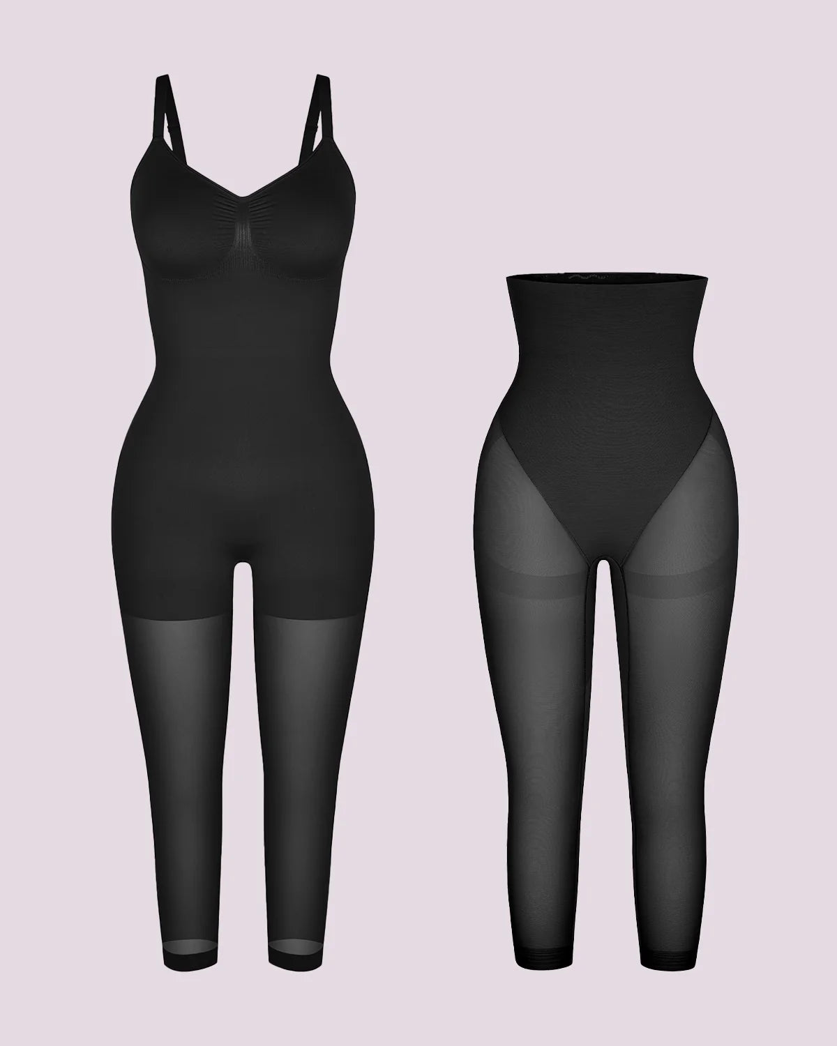 Comfortable Sculpting Bodysuit and Capri Set