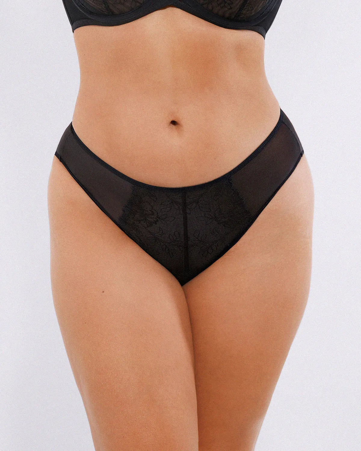 Lace Comfort Mid-Rise Shaping Brief
