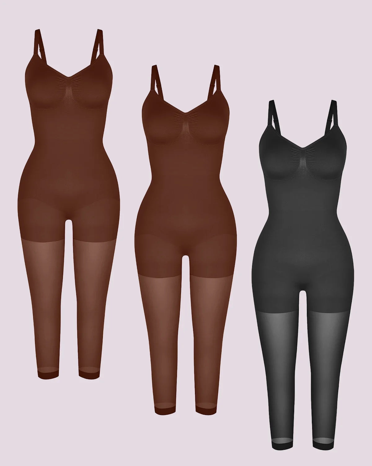 Full Coverage Sculpting Bodysuit Triple Bundle