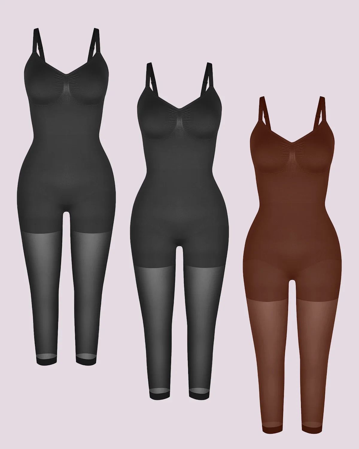 Full Coverage Sculpting Bodysuit Triple Bundle