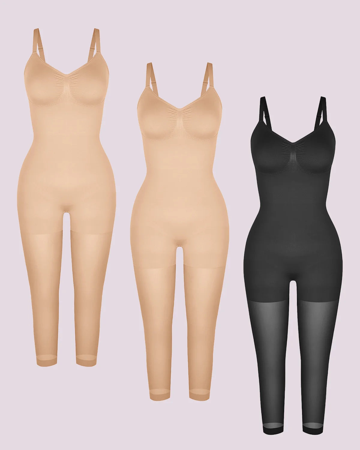 Full Coverage Sculpting Bodysuit Triple Bundle