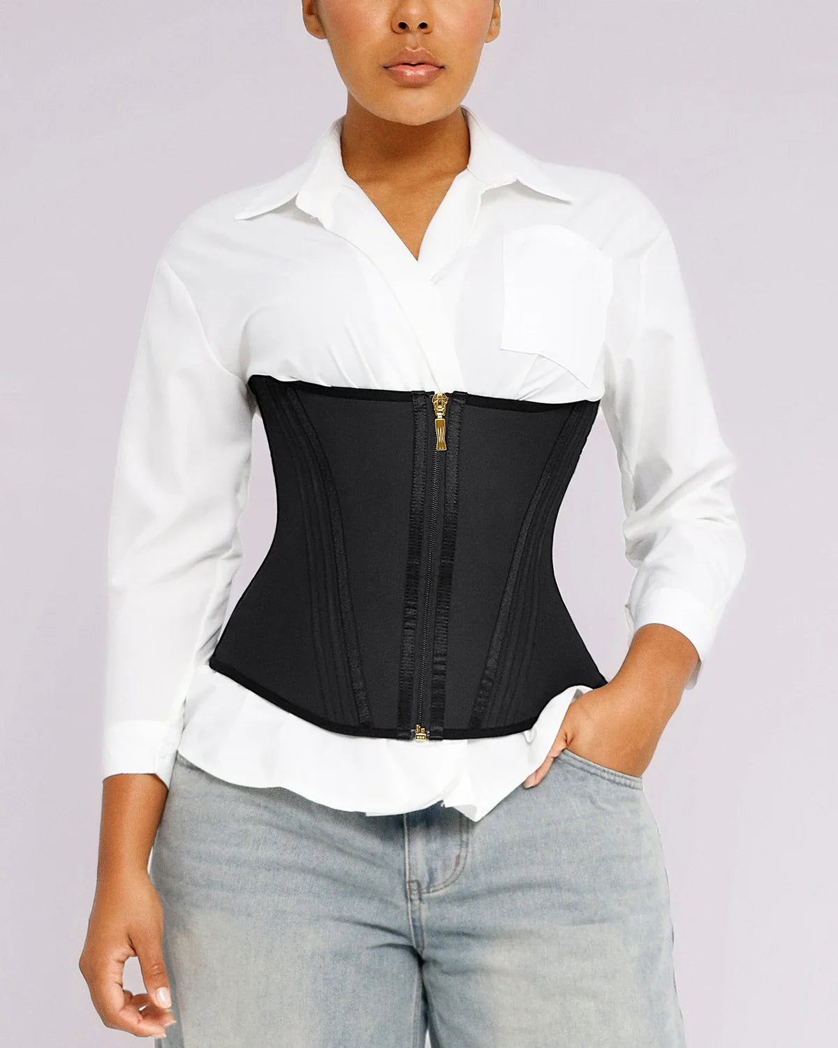 Core Control Slimming Latex Waist Trainer