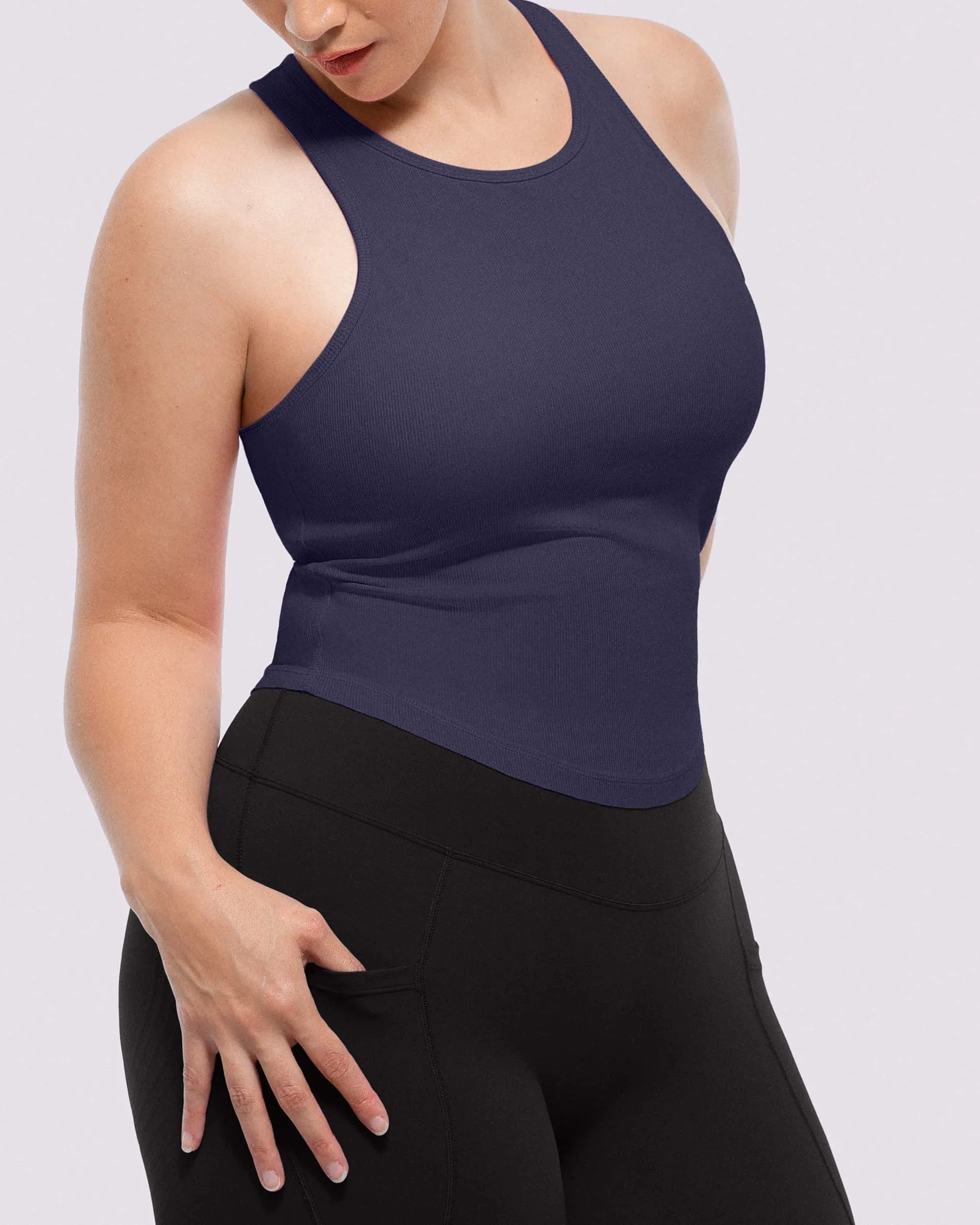 Smoothing Built-In Bra Tank Top