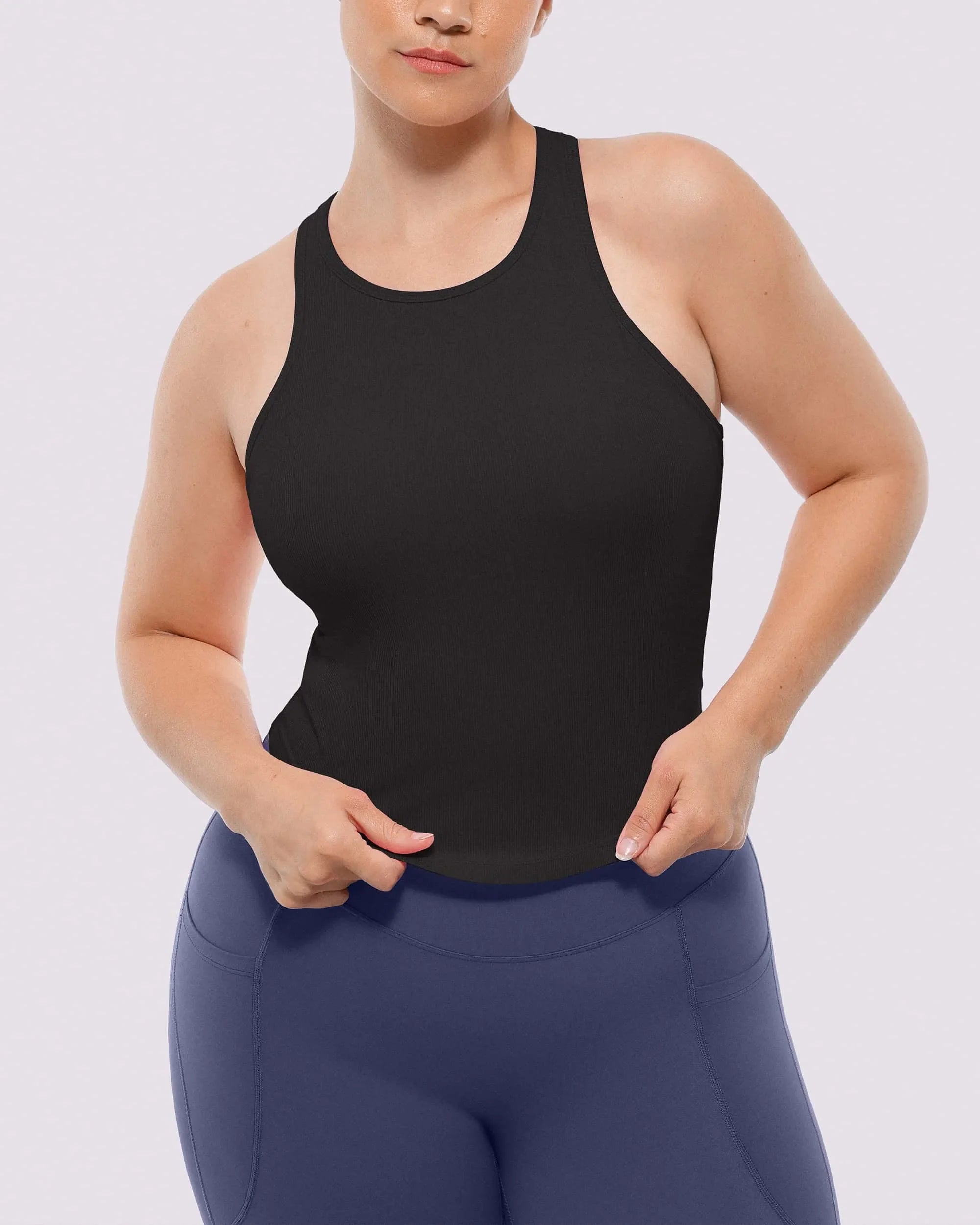 Smoothing Built-In Bra Tank Top