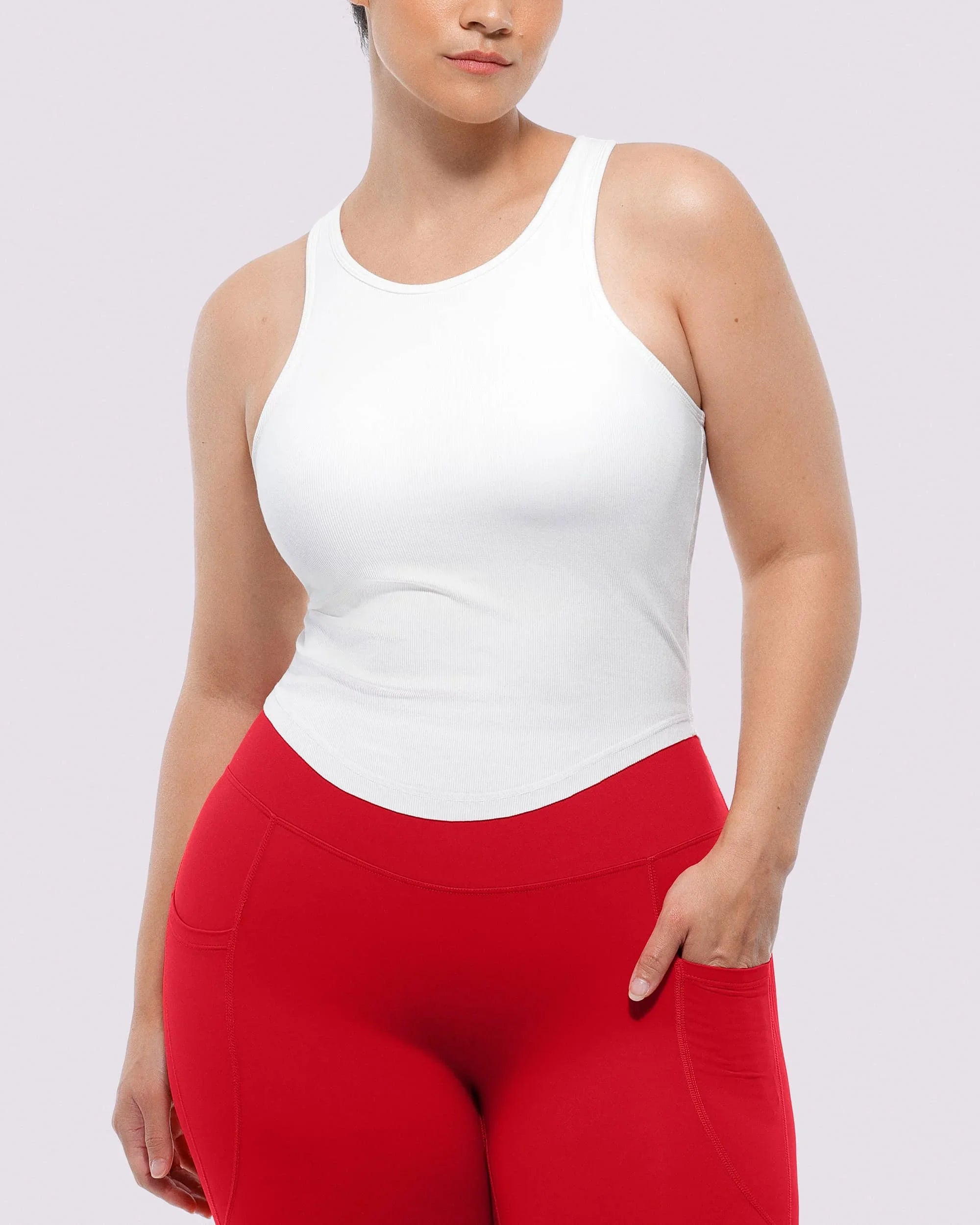 Smoothing Built-In Bra Tank Top