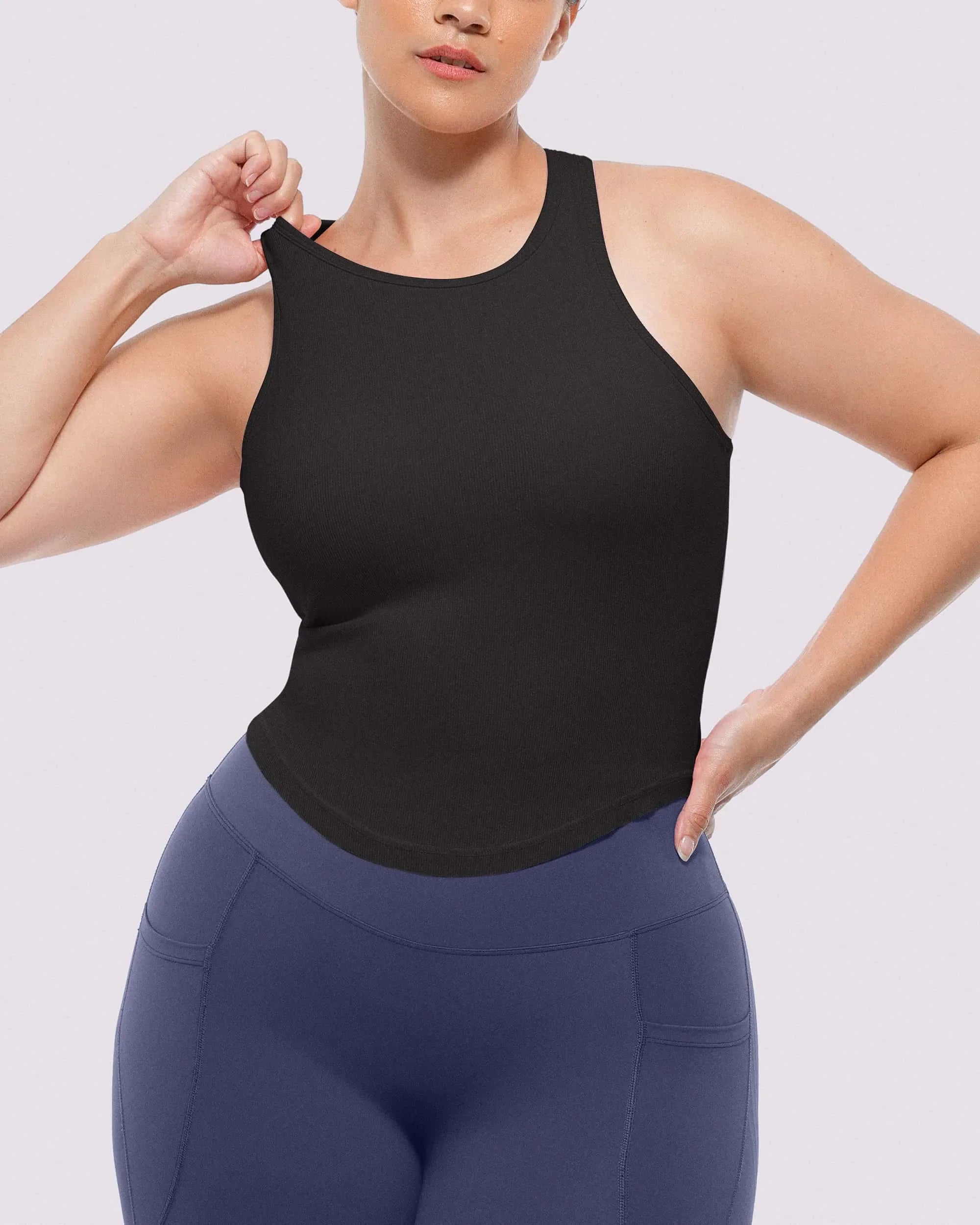 Smoothing Built-In Bra Tank Top