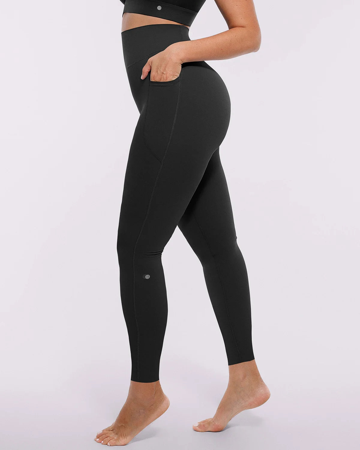 High-Waist Tummy Control Training Pocket Leggings