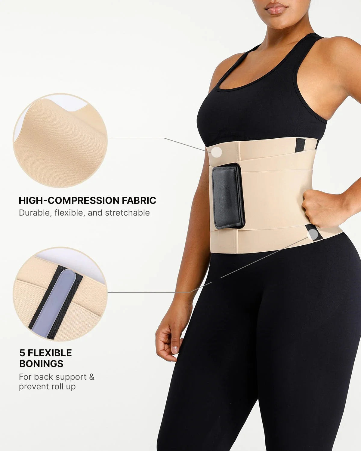 Triple Compression Slimming Waist Trainer