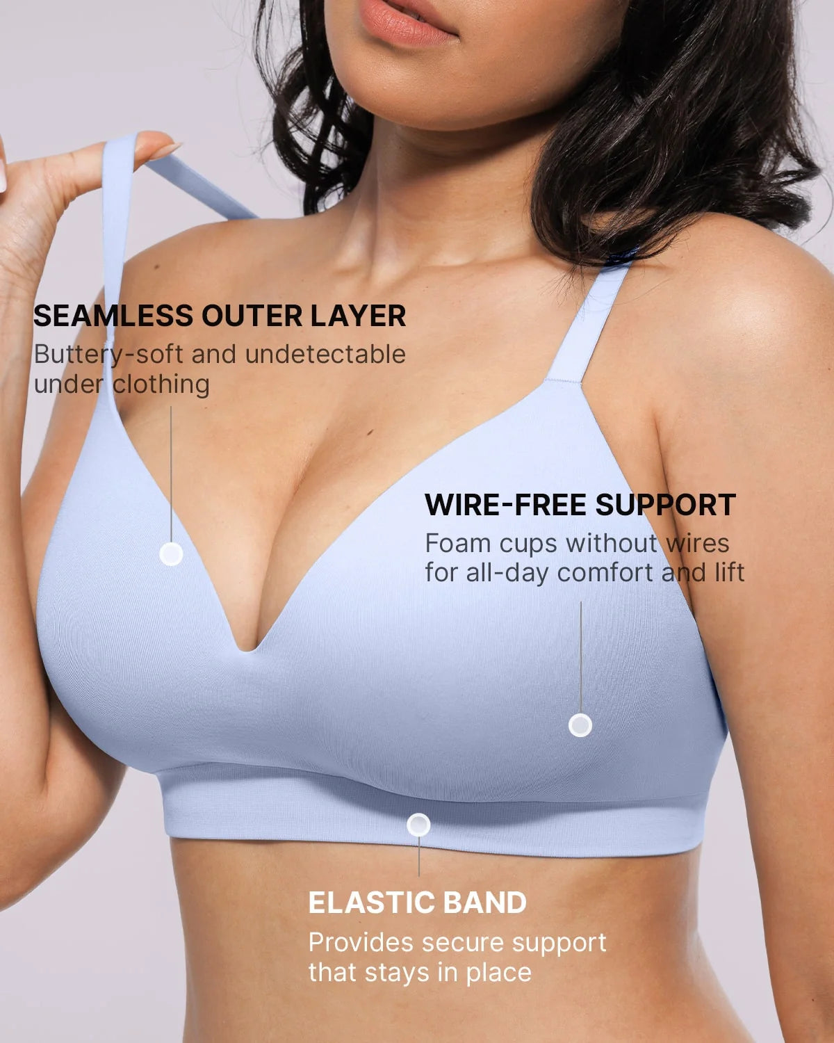 Smoothing T-Shirt Bra for Everyday Comfort