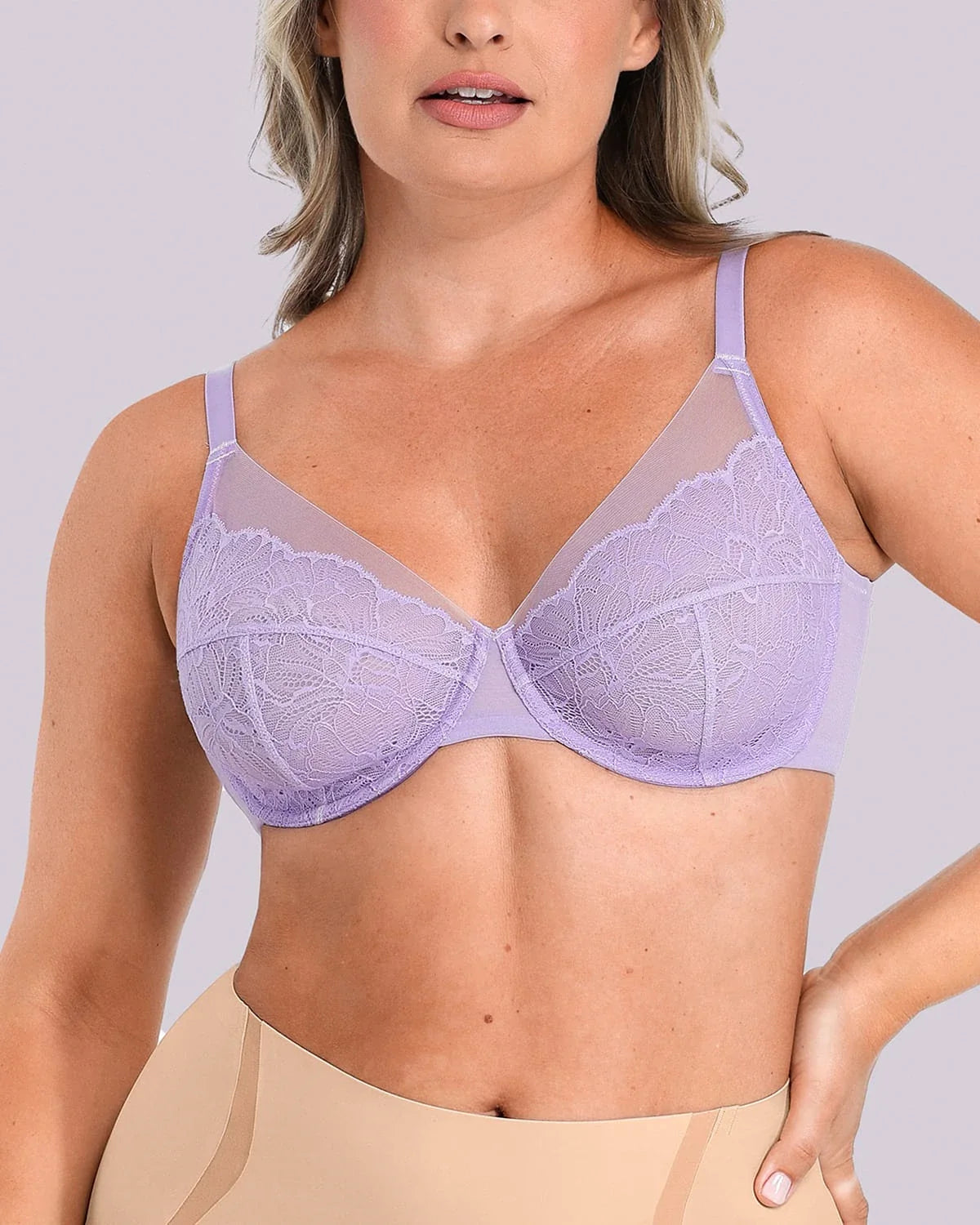 Lace Underwired Uplift Bra for Enhanced Support