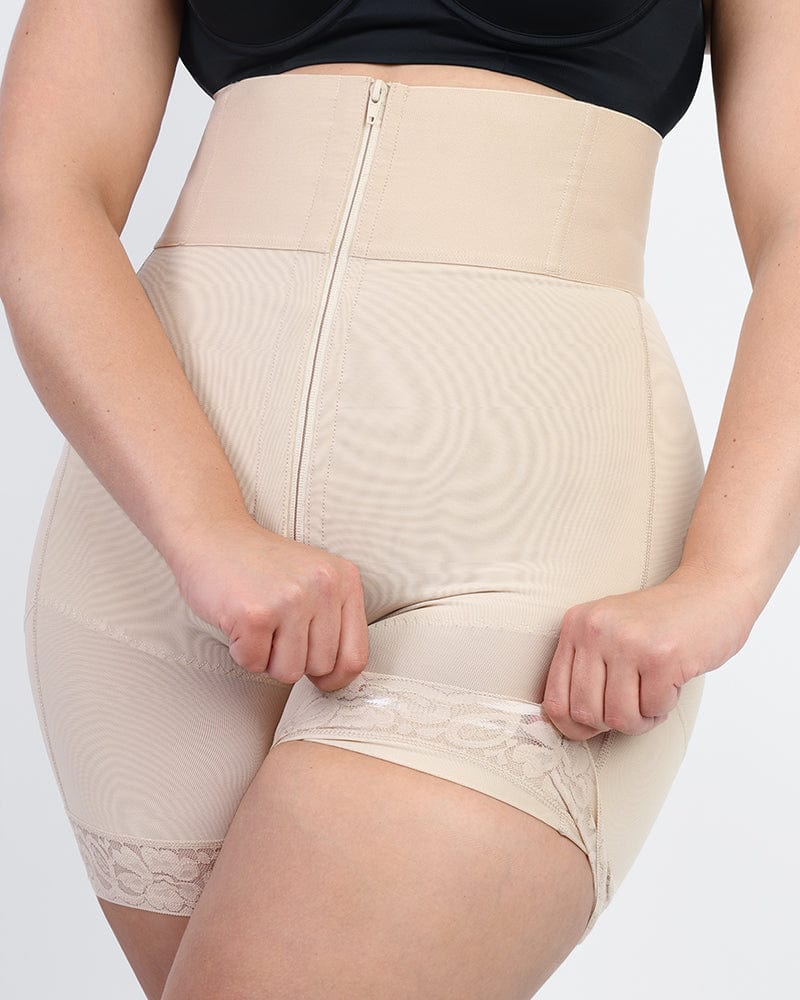 Sculpting High-Waisted Shaper Shorts