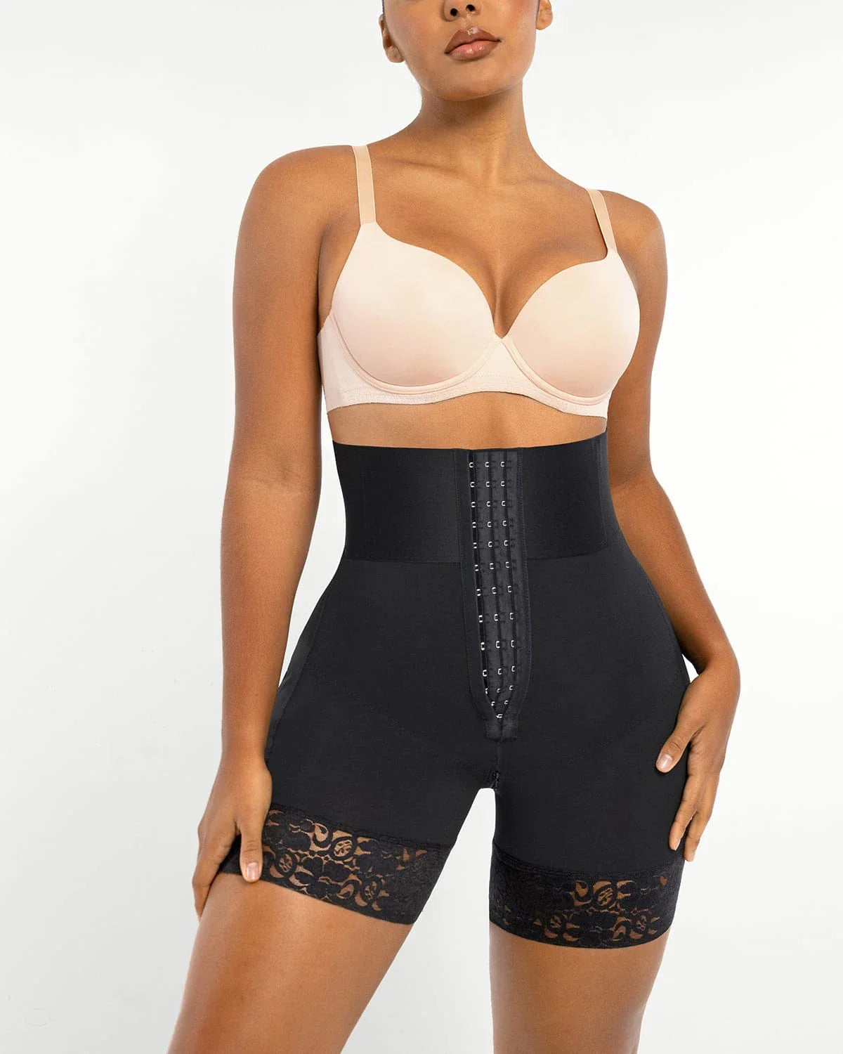 Sculpting High-Waisted Shaper Shorts