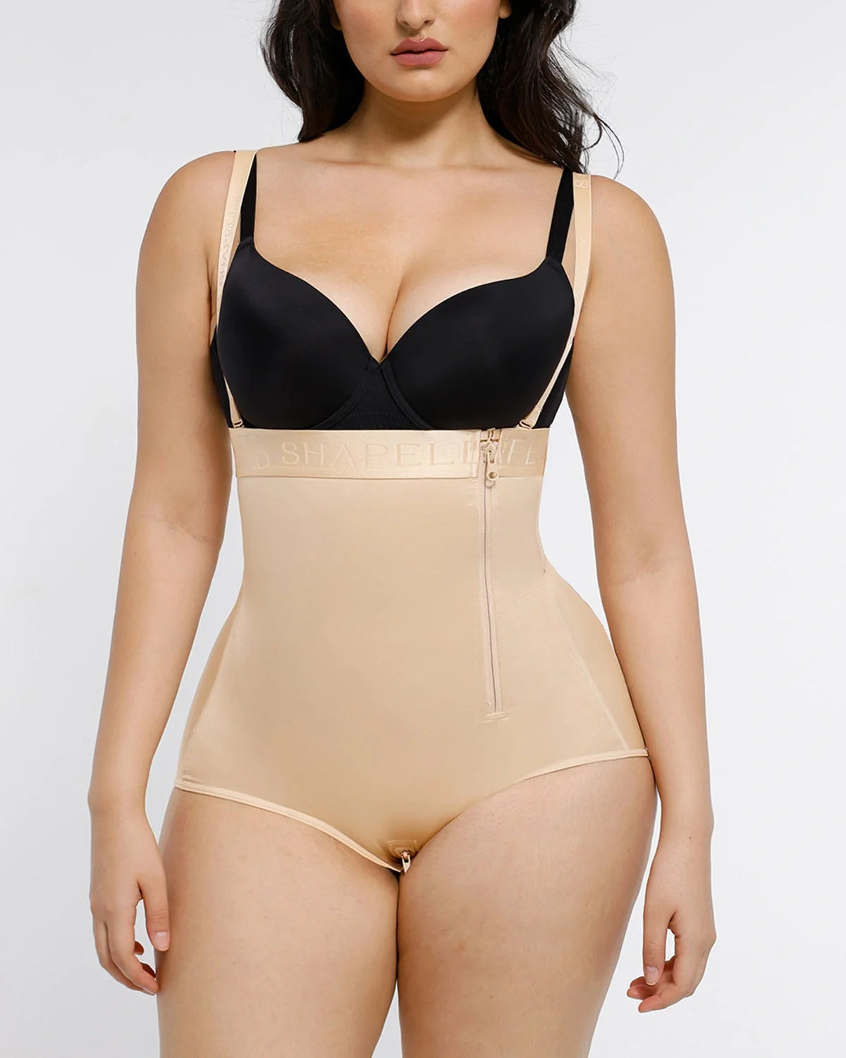 Silk High-Waisted Shapewear for Smoothing
