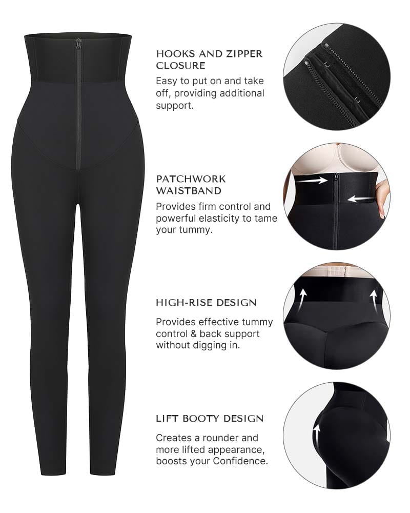 Sculpting High-Waist Tummy Control Leggings