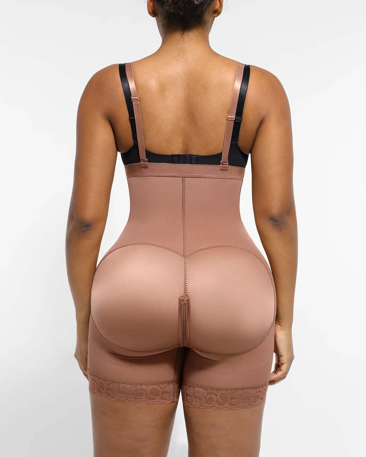 High-Waist Tummy Control Compression Mid Thigh Short