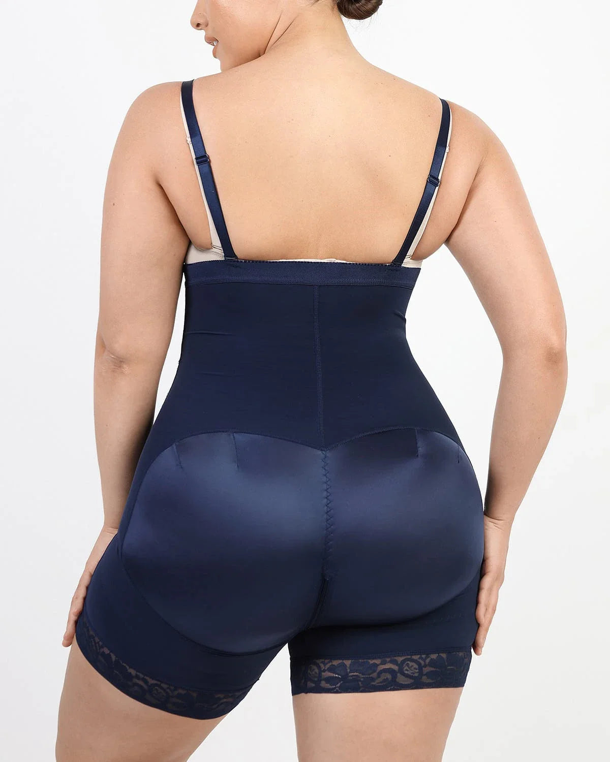 High-Waist Tummy Control Compression Mid Thigh Short