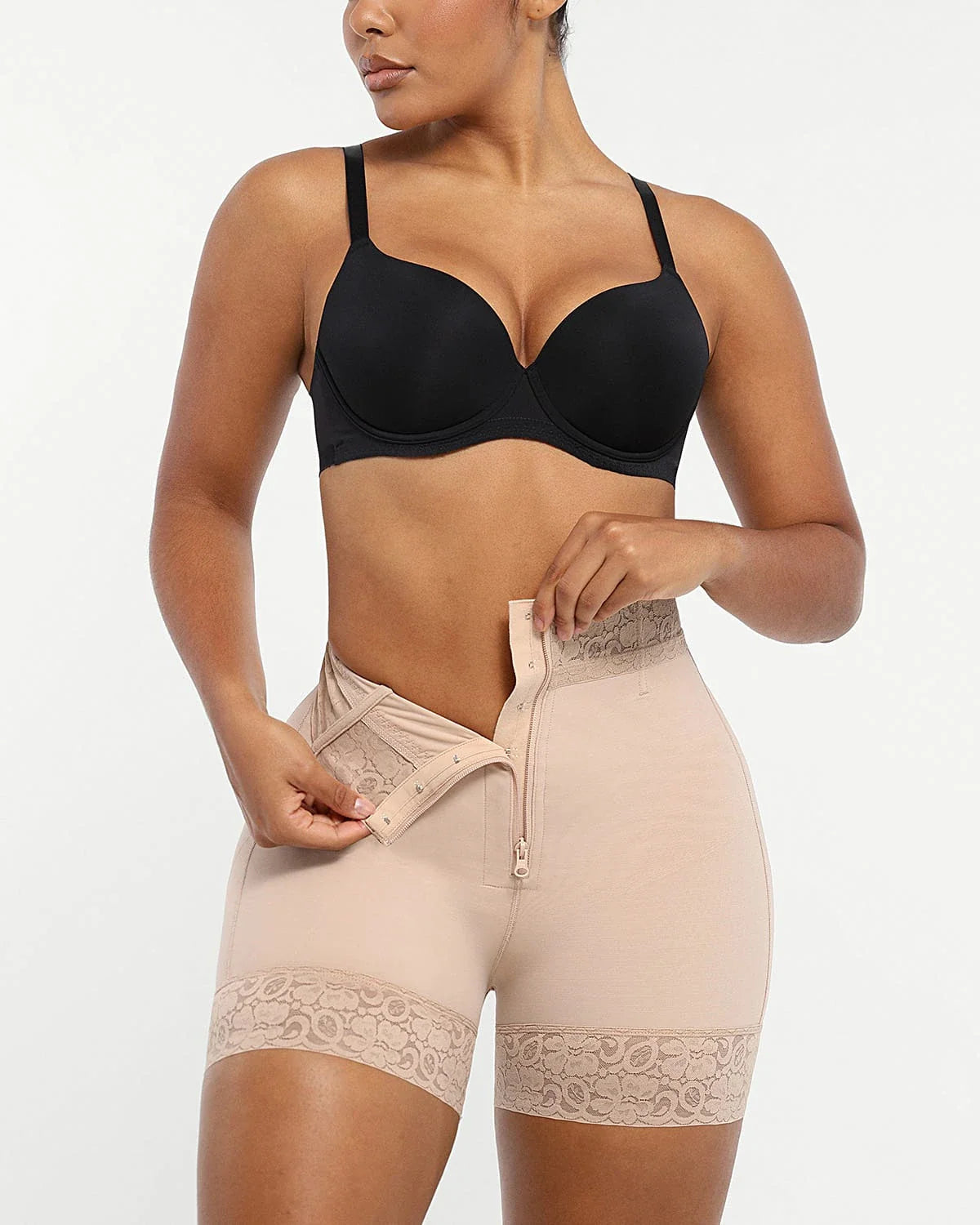 Mid-Rise Butt-Lifting Shaper Shorts