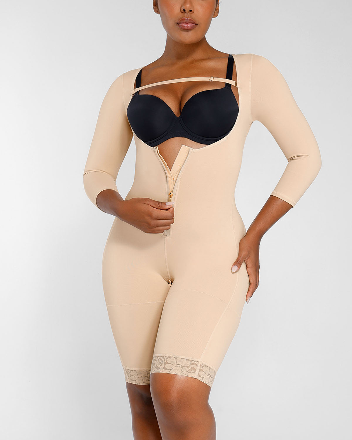Sculpting Open Bust Bodysuit