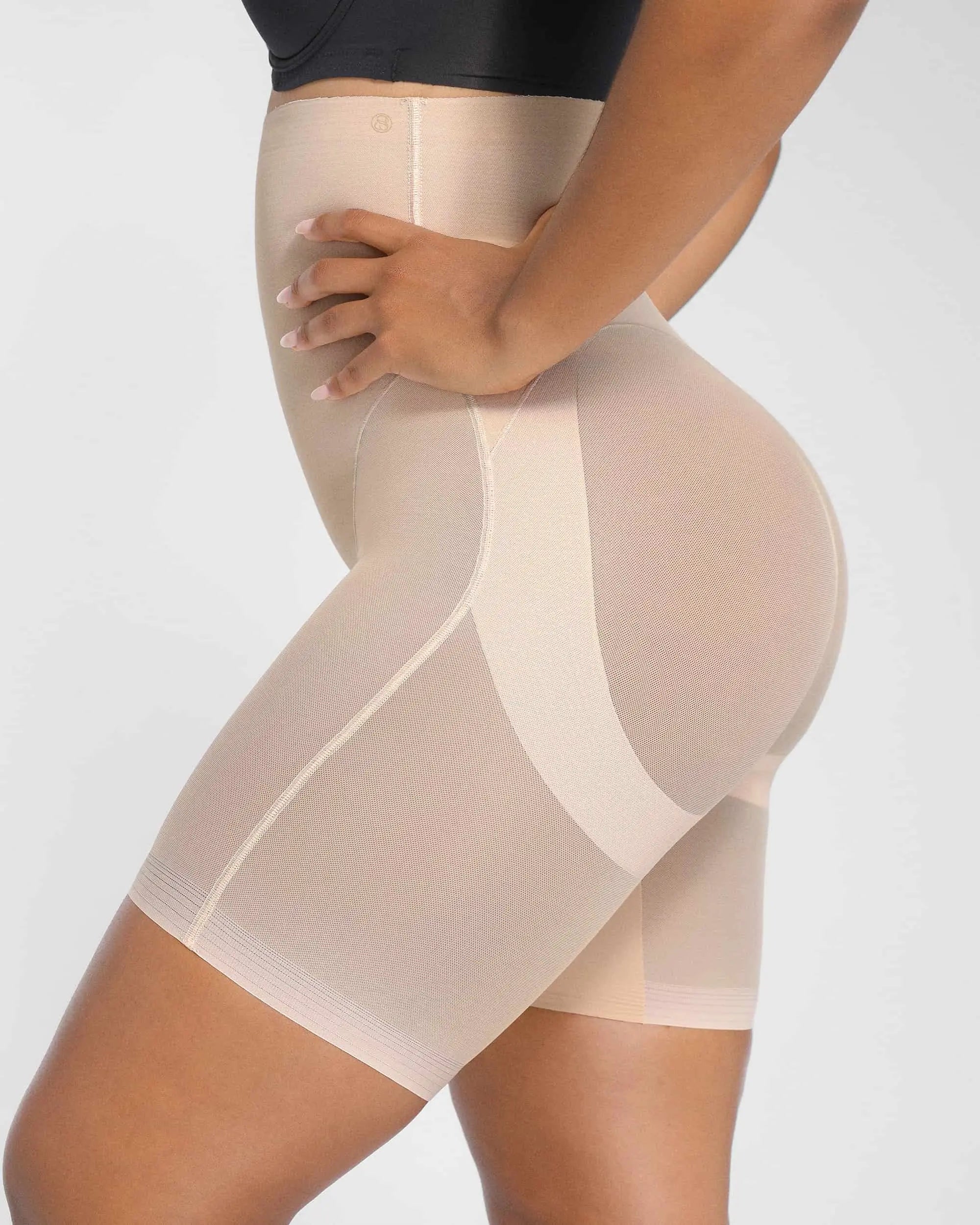 Butt-Lifting Mid Thigh Shaper Shorts