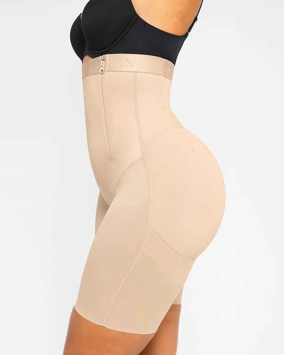 Butt-Lifting High-Waisted Shaper Shorts