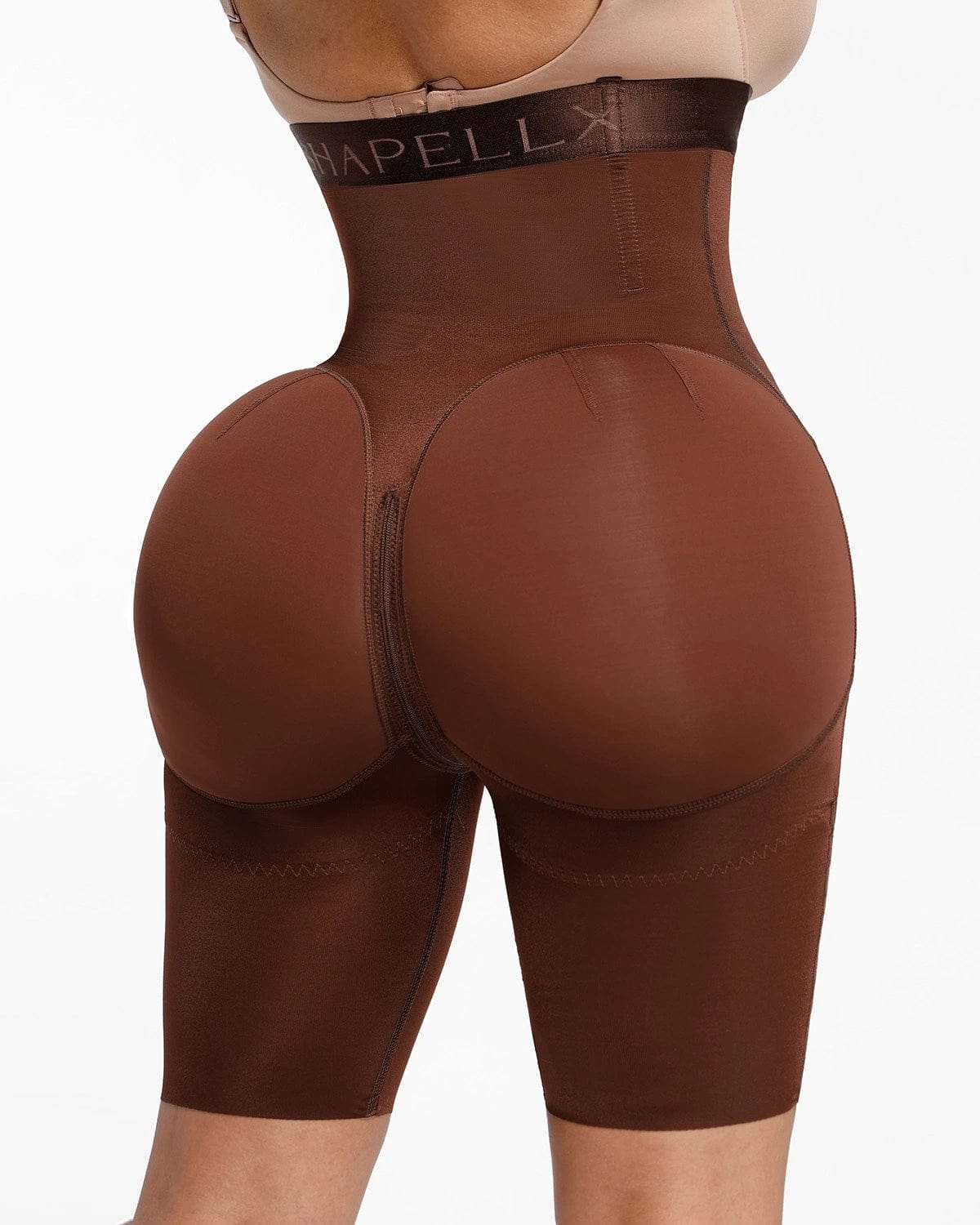 Butt-Lifting High-Waisted Shaper Shorts