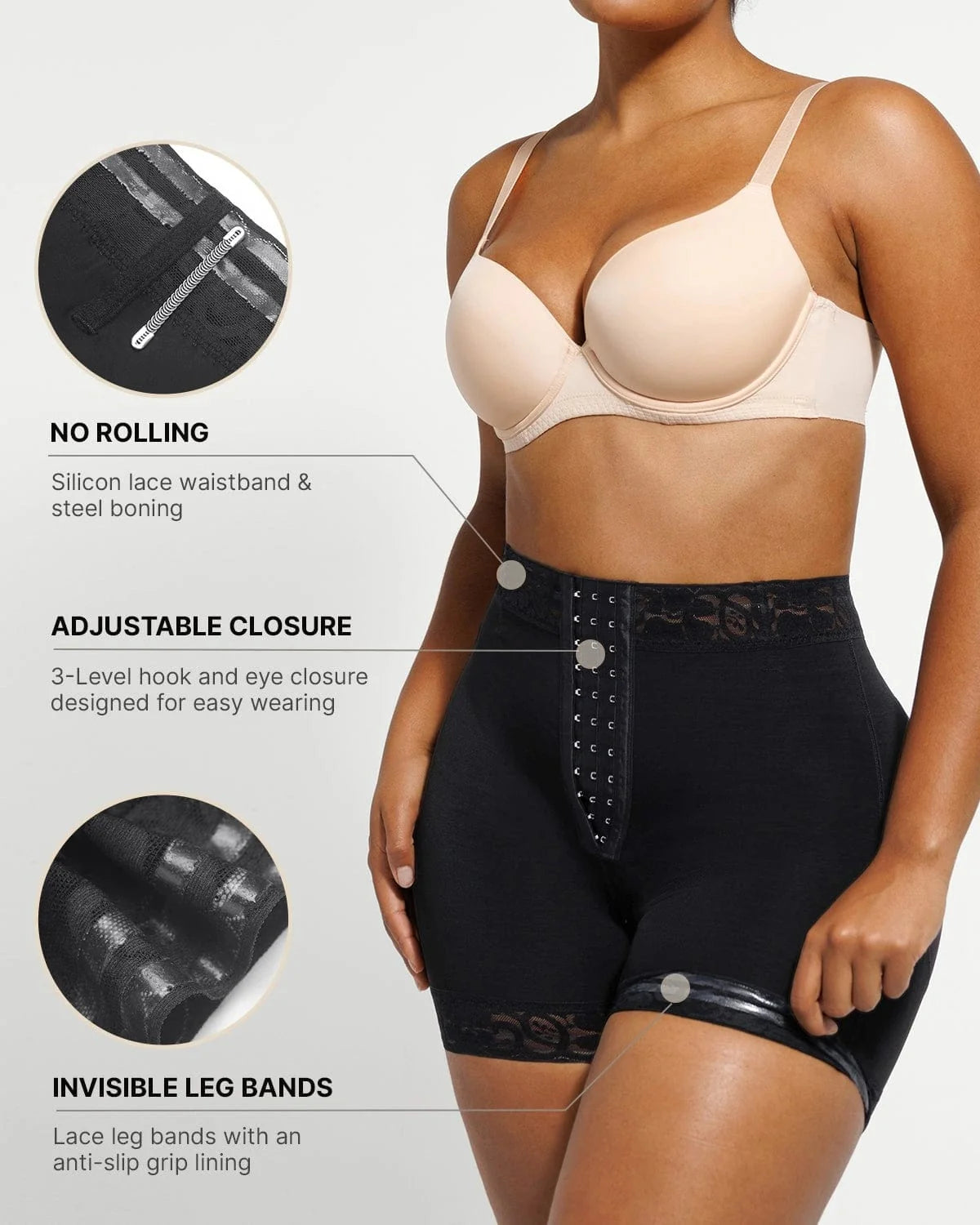 Tummy Control Butt-Lifting Compression Shorts