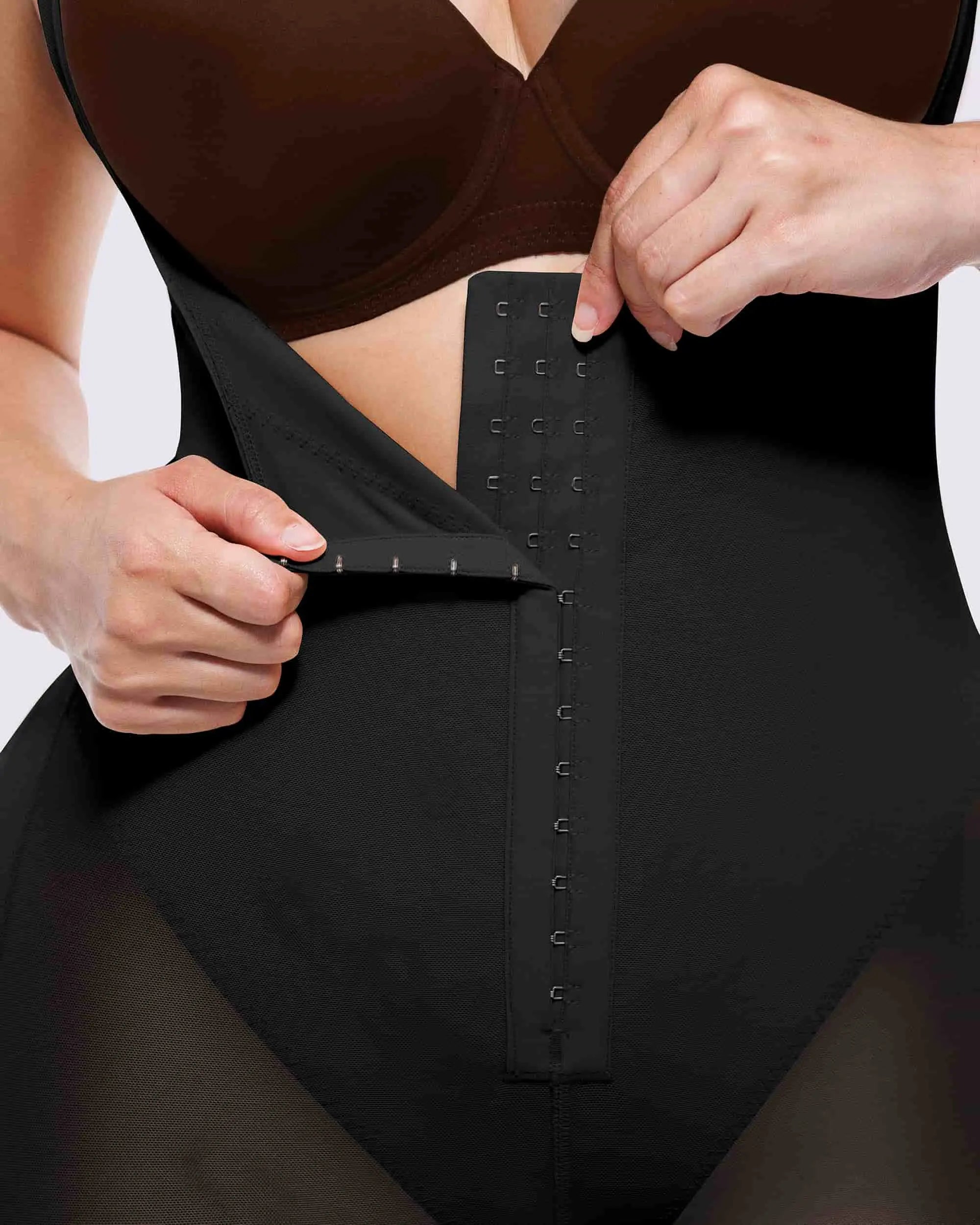 Extreme Compression Open Bust Shaping Bodysuit