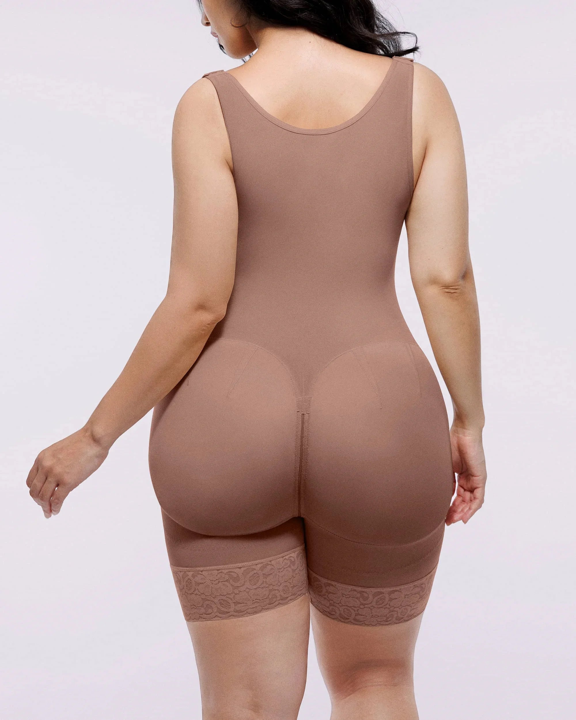 Extreme Compression Open Bust Shaping Bodysuit