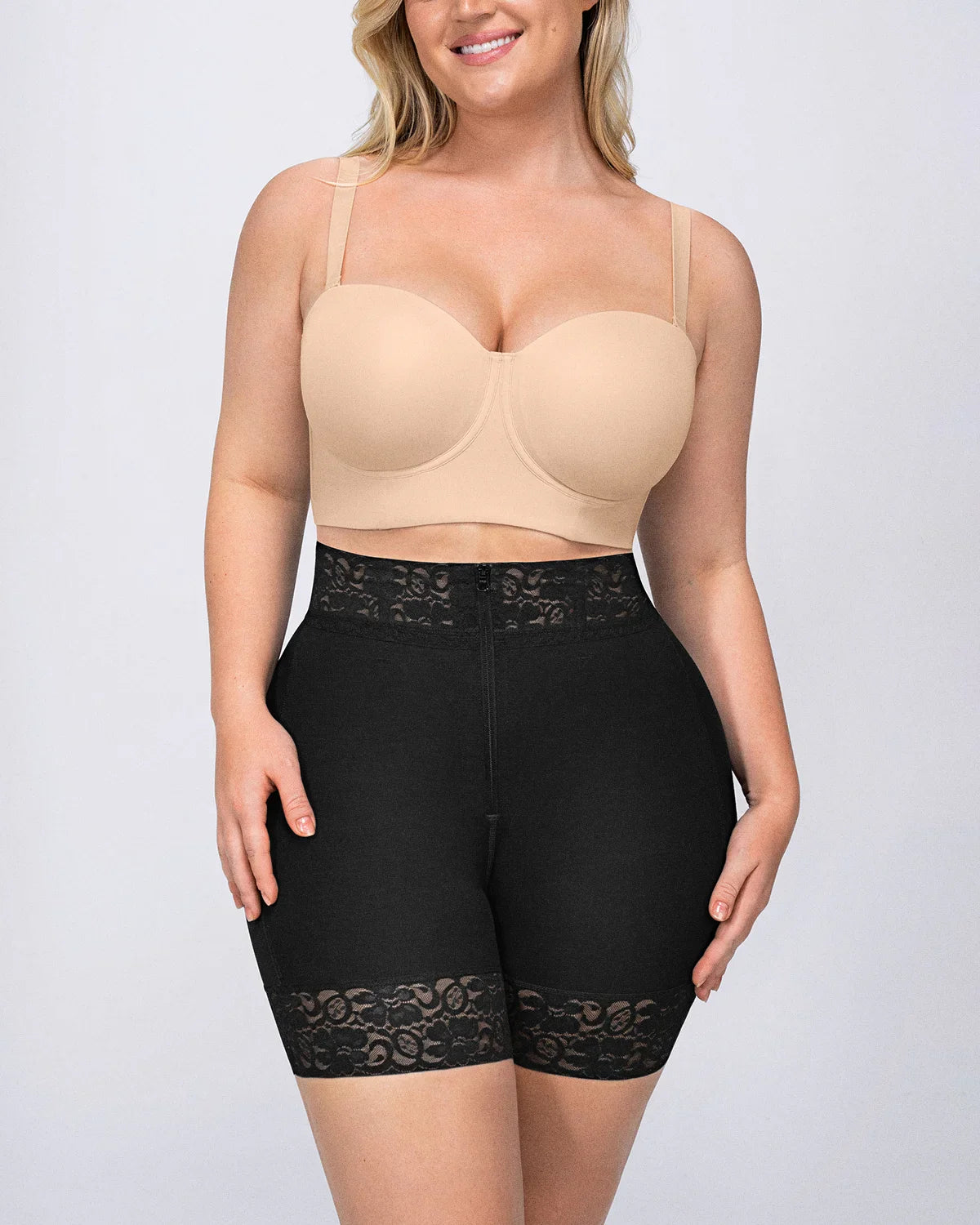 Mid-Rise Butt-Lifting Shaper Shorts