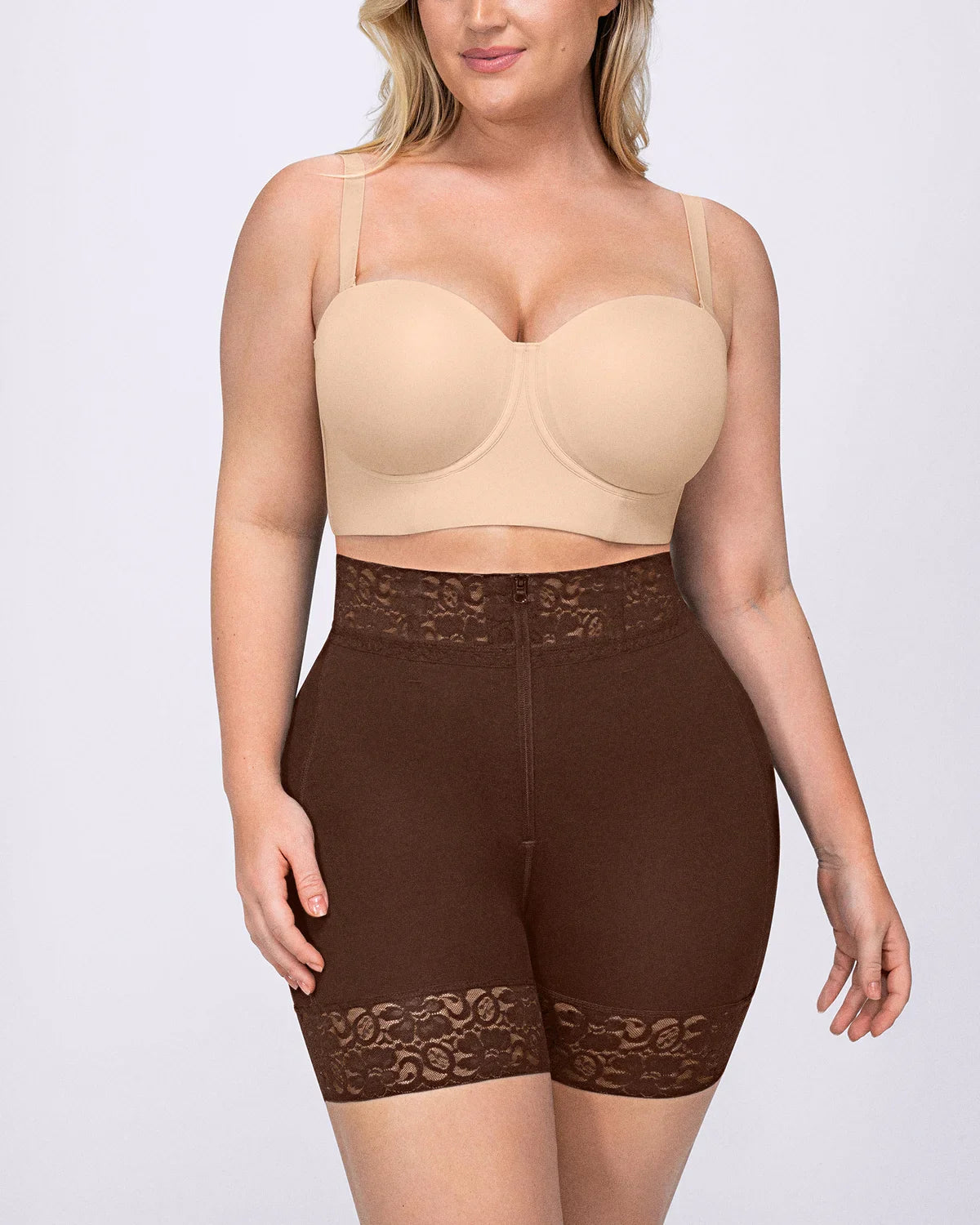 Mid-Rise Butt-Lifting Shaper Shorts
