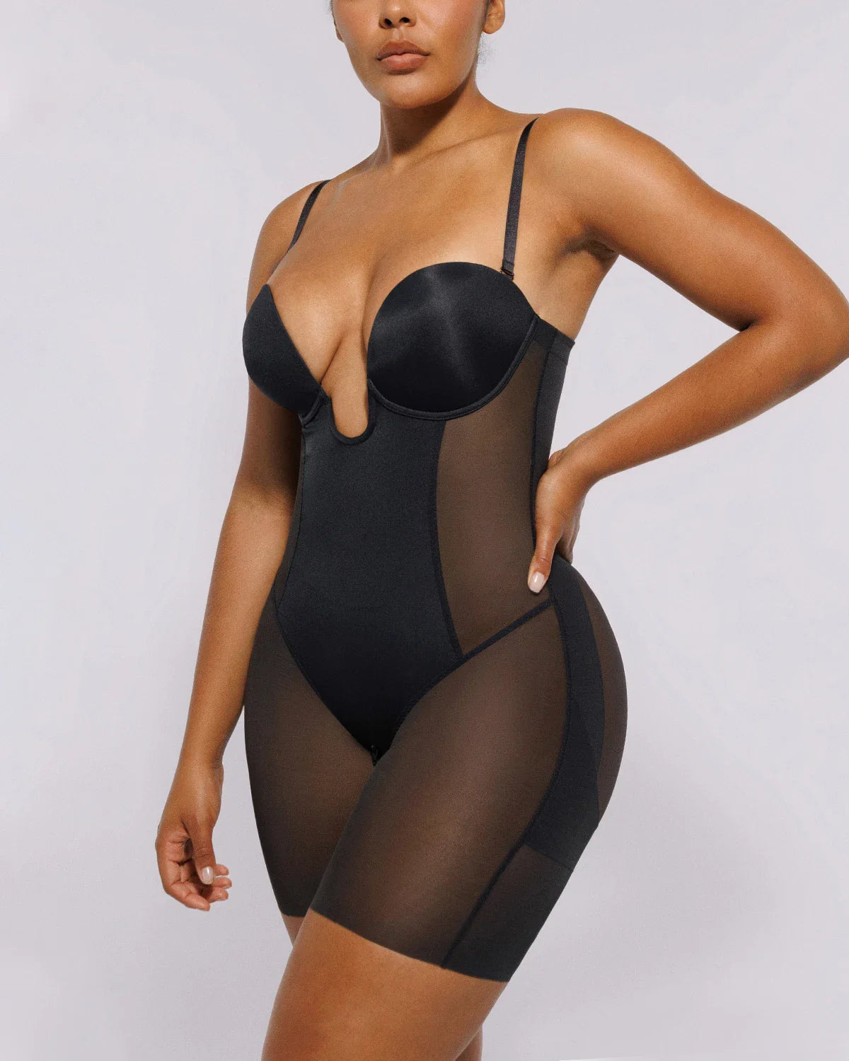 Deep Plunge Sculpting Bodysuit