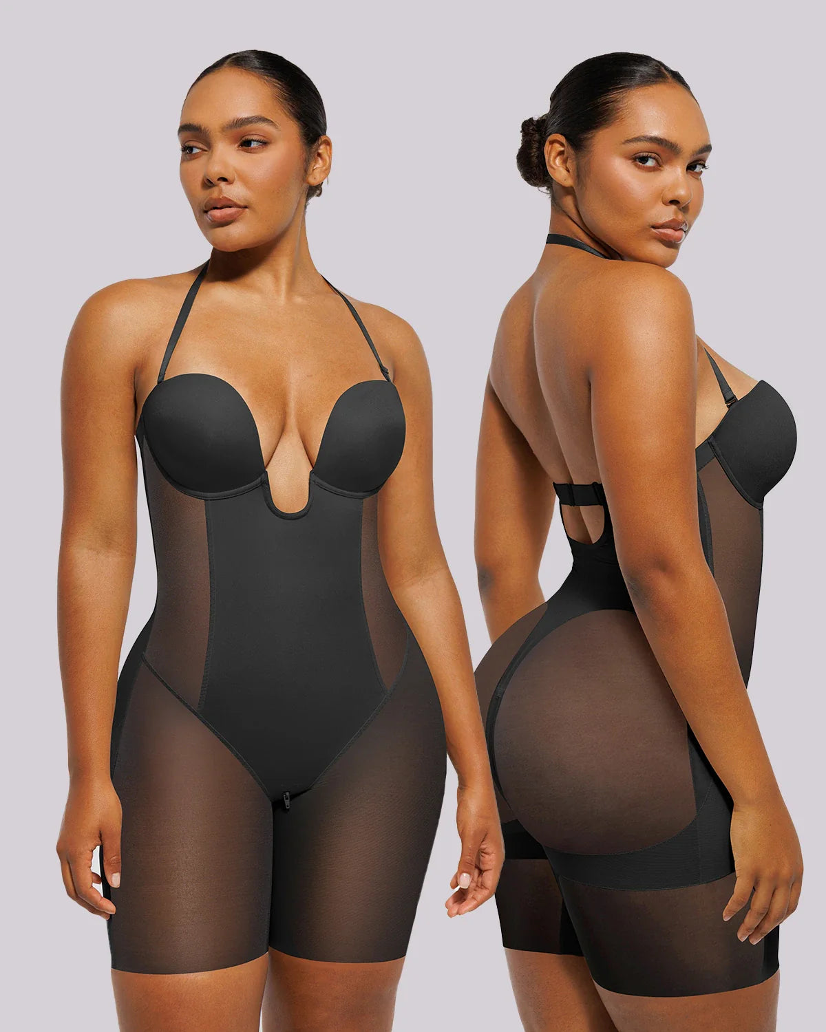 Deep Plunge Sculpting Bodysuit