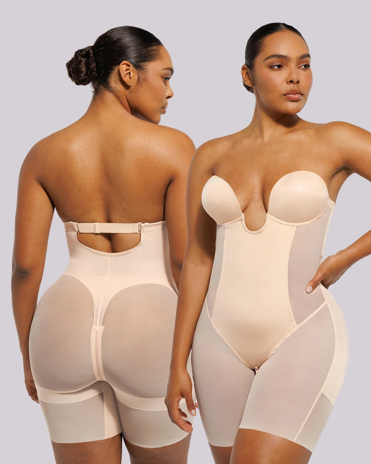 Deep Plunge Sculpting Bodysuit