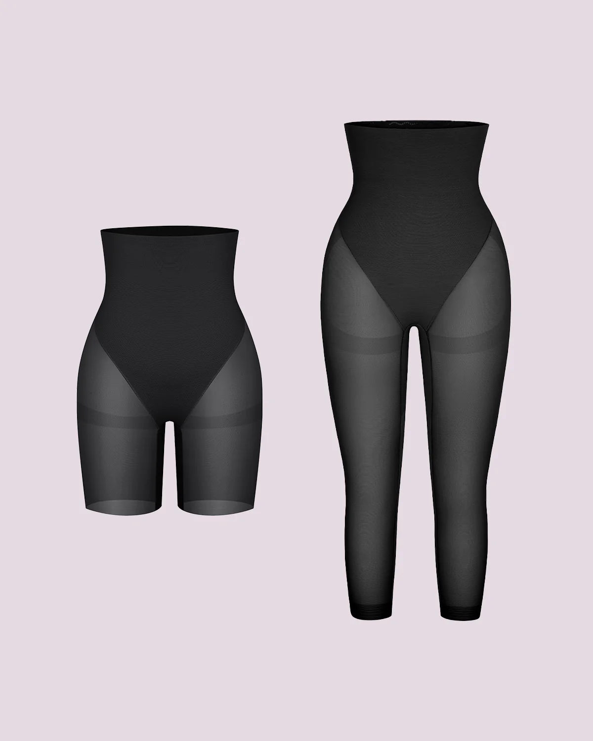 High-Waist Tummy Control Sculpting Shorts