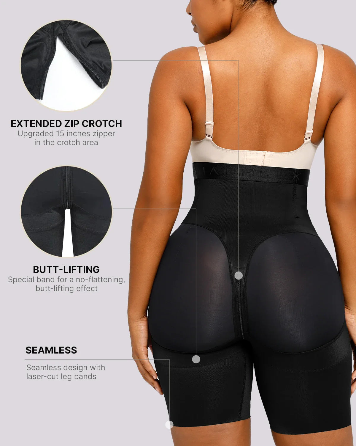 Silk Smoothing High-Waisted Shaper Shorts