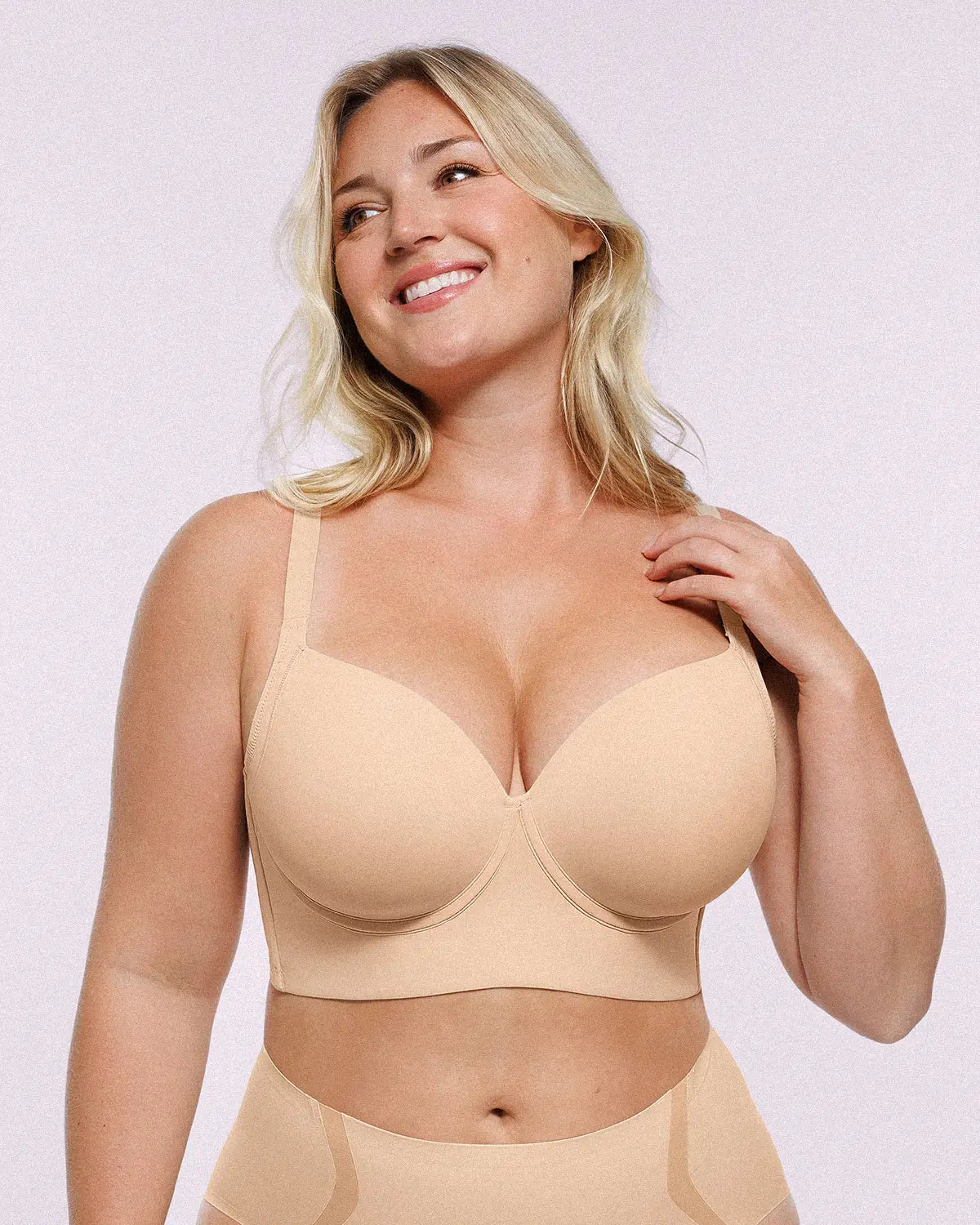 Back Smoothing Underwire Push-Up Bra
