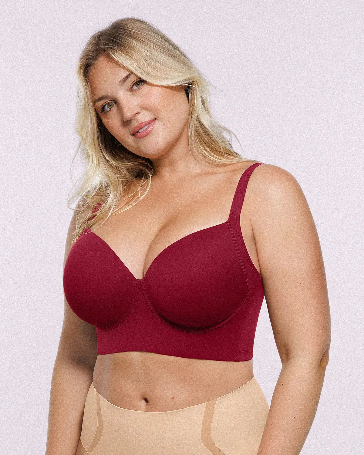 Back Smoothing Underwire Push-Up Bra
