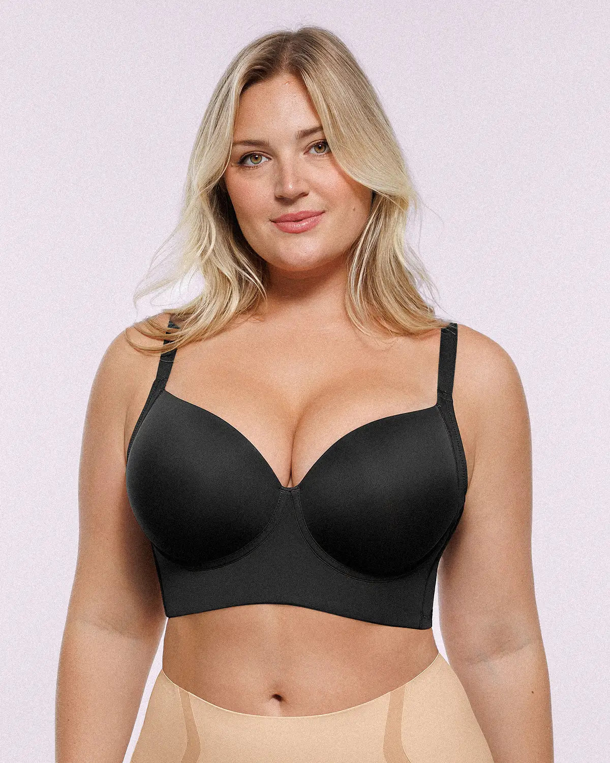 Back Smoothing Underwire Push-Up Bra