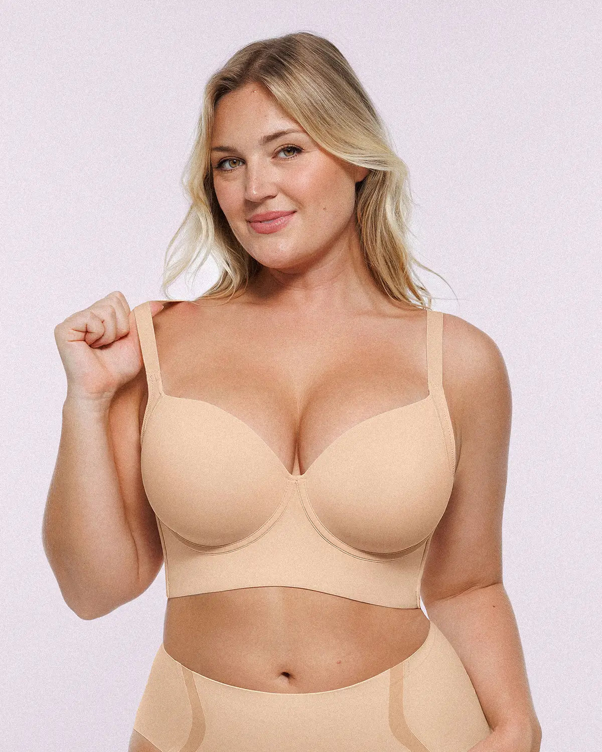 Back Smoothing Underwire Push-Up Bra