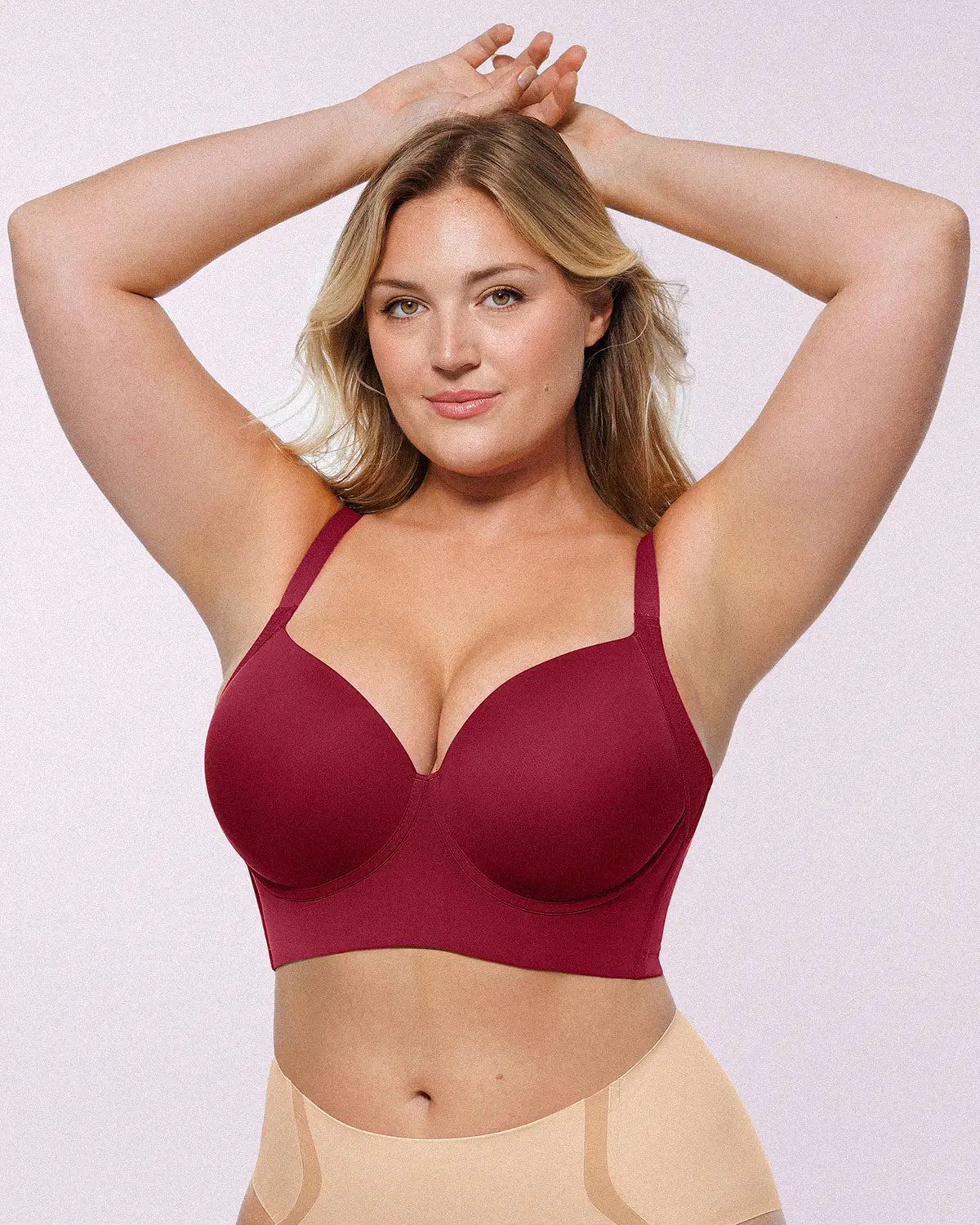 Back Smoothing Underwire Push-Up Bra