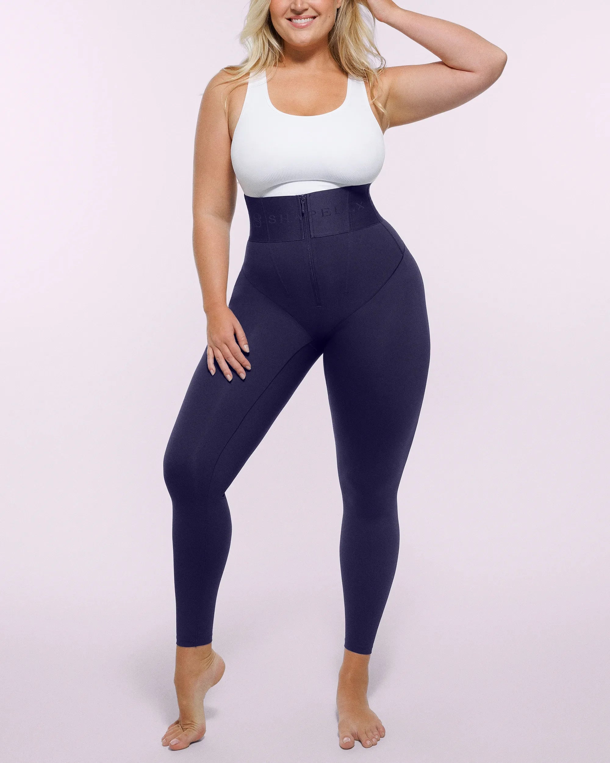 High-Waist Tummy Control Shaping Leggings