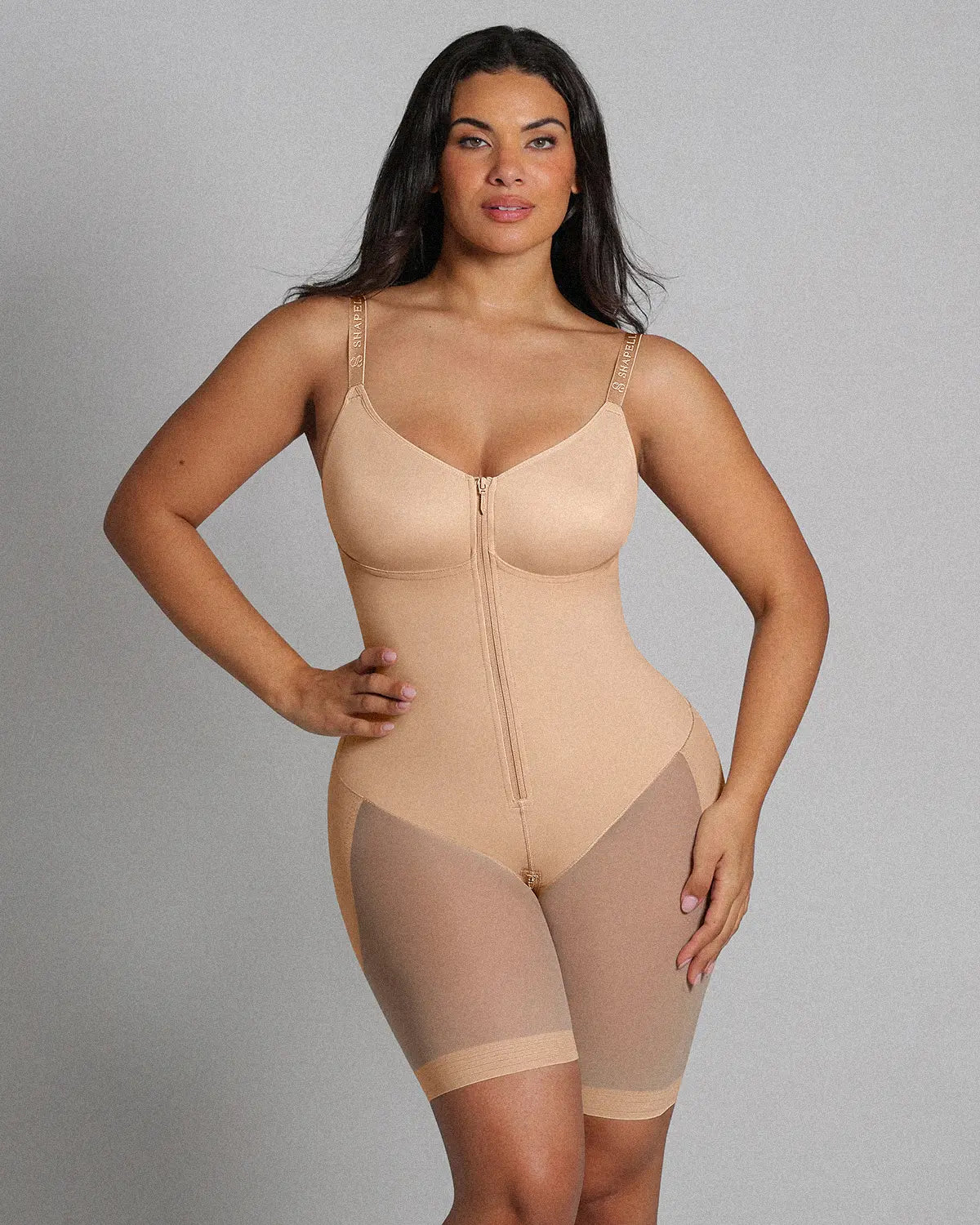 Slimming Hourglass Full Body Mid Thigh Bodysuit