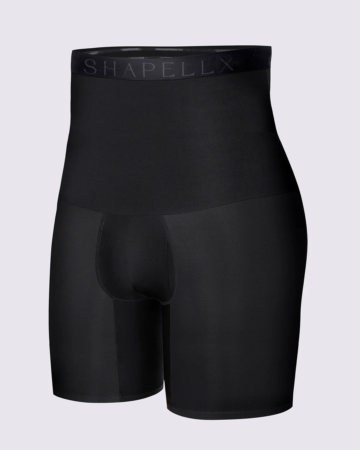 High-Waist Slimming Padded Shorts for Men