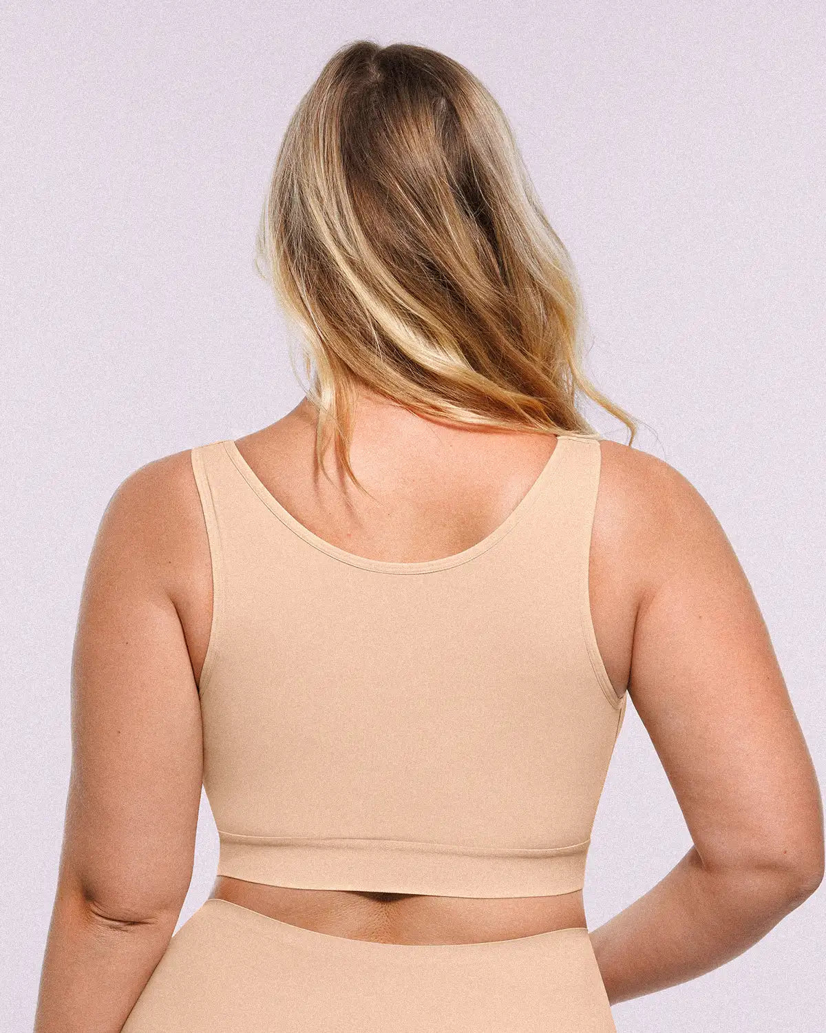 Unlined Wireless Front-Closure Bra — Comfort & Support