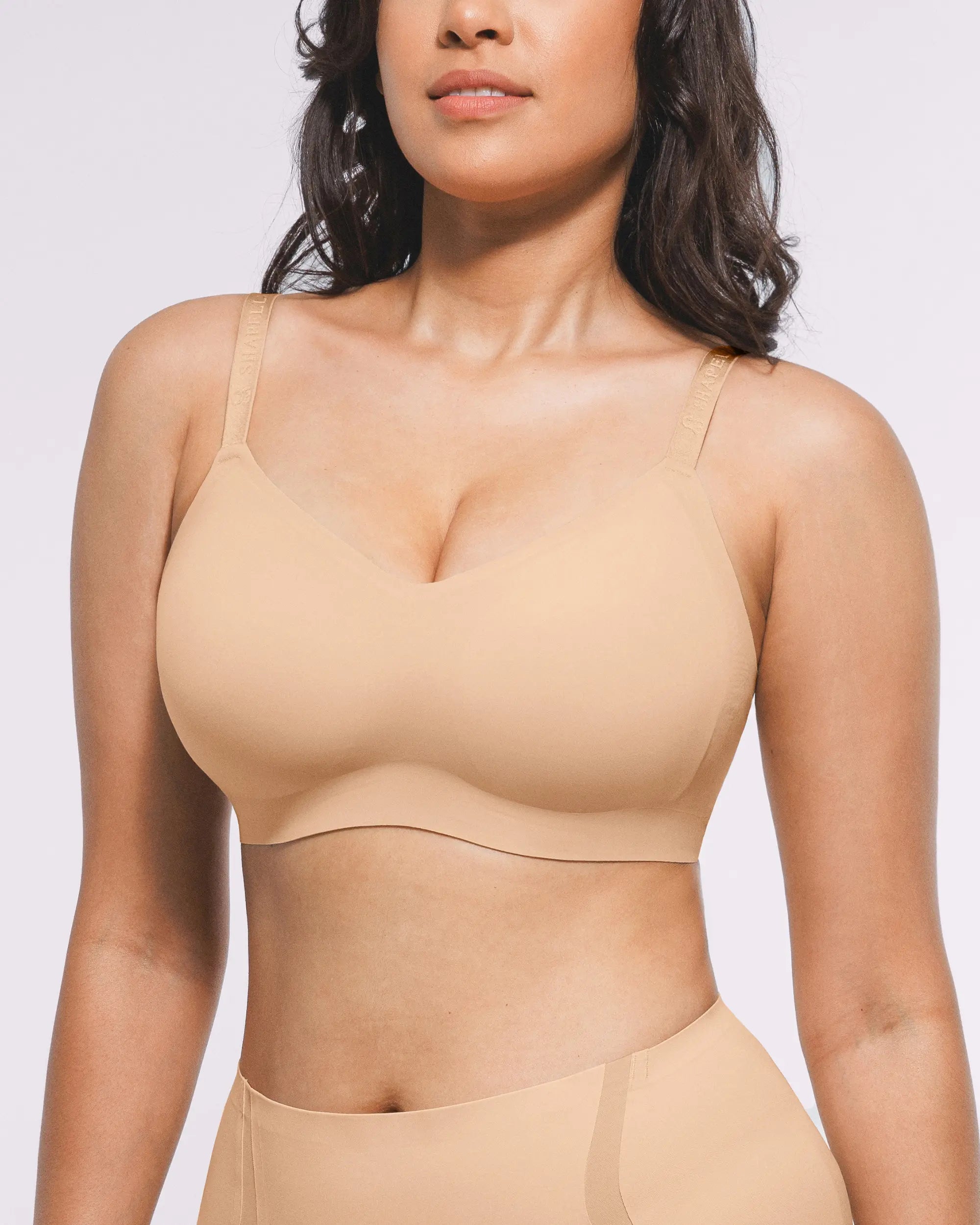 Cream Touch Smoothing Wireless Bra