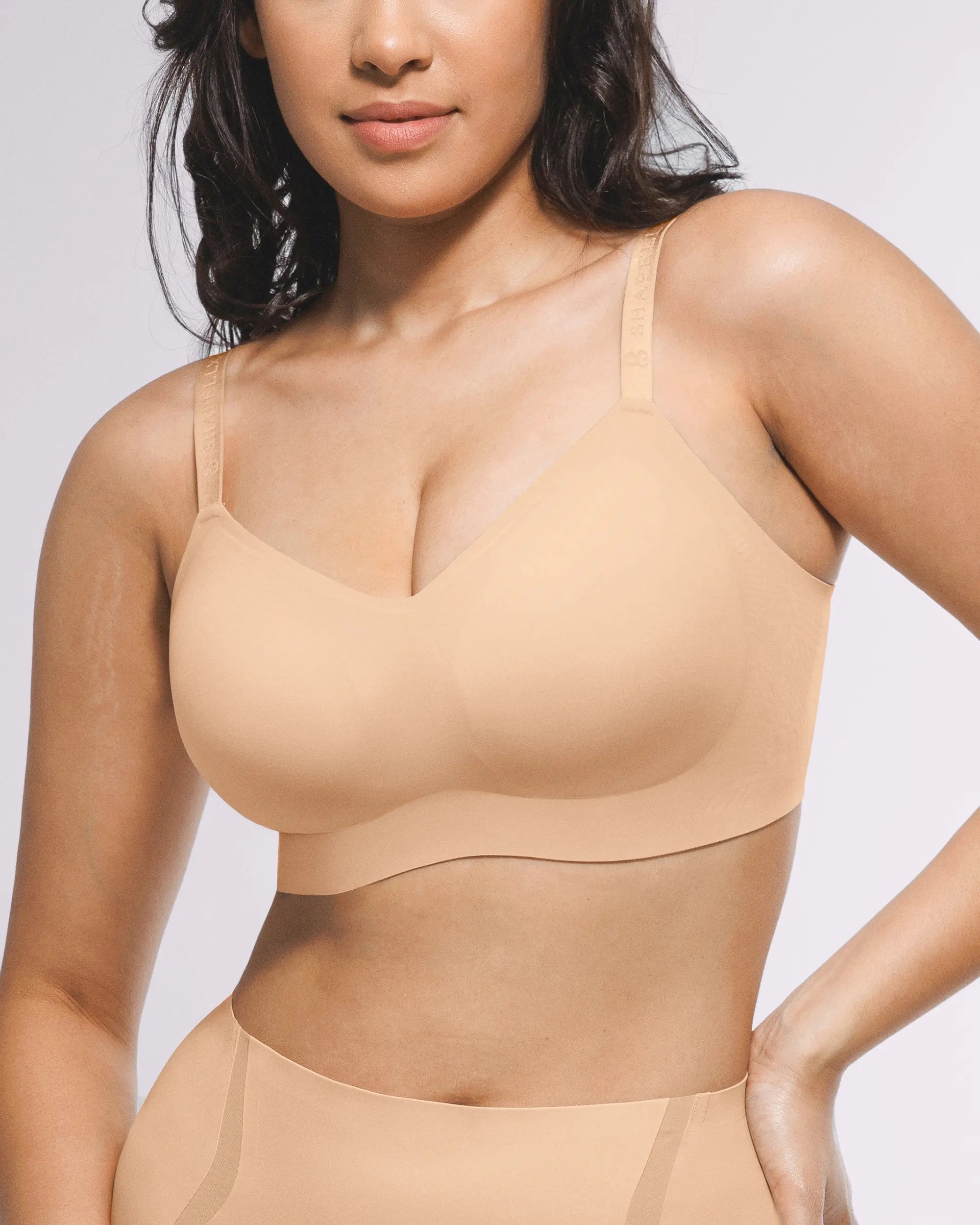 Cream Touch Smoothing Wireless Bra