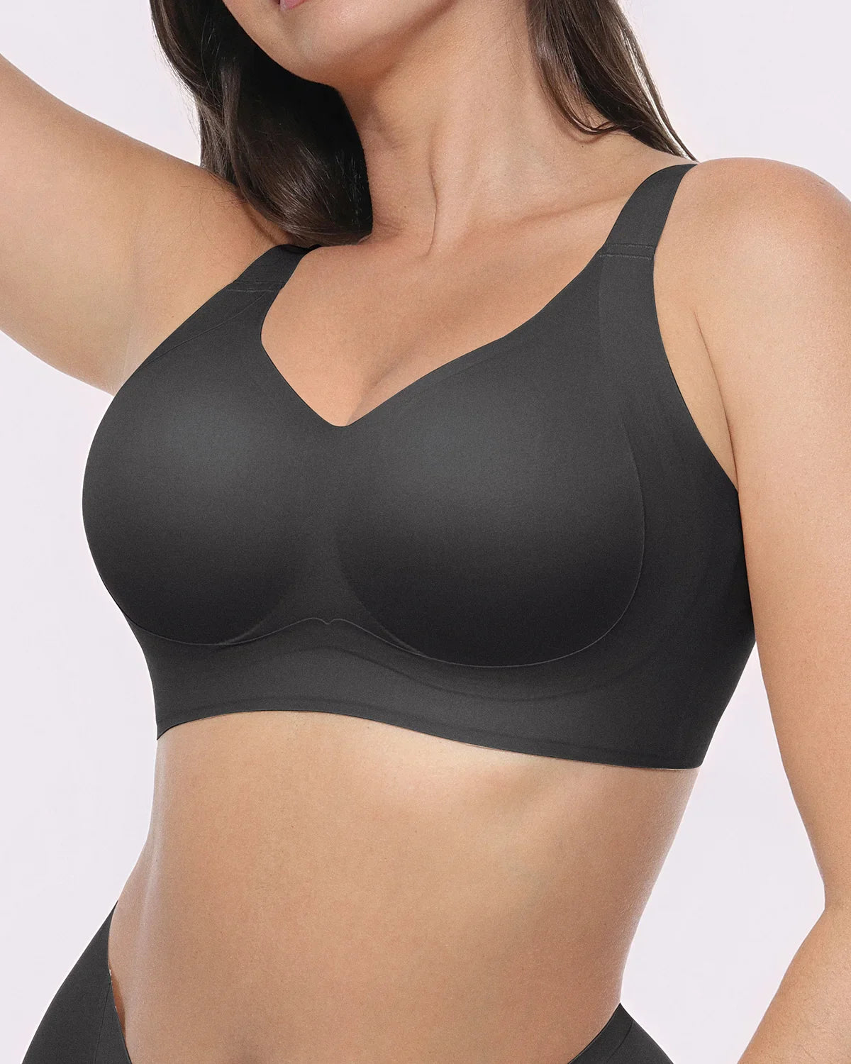 Cream Touch Wireless Push-Up Bra