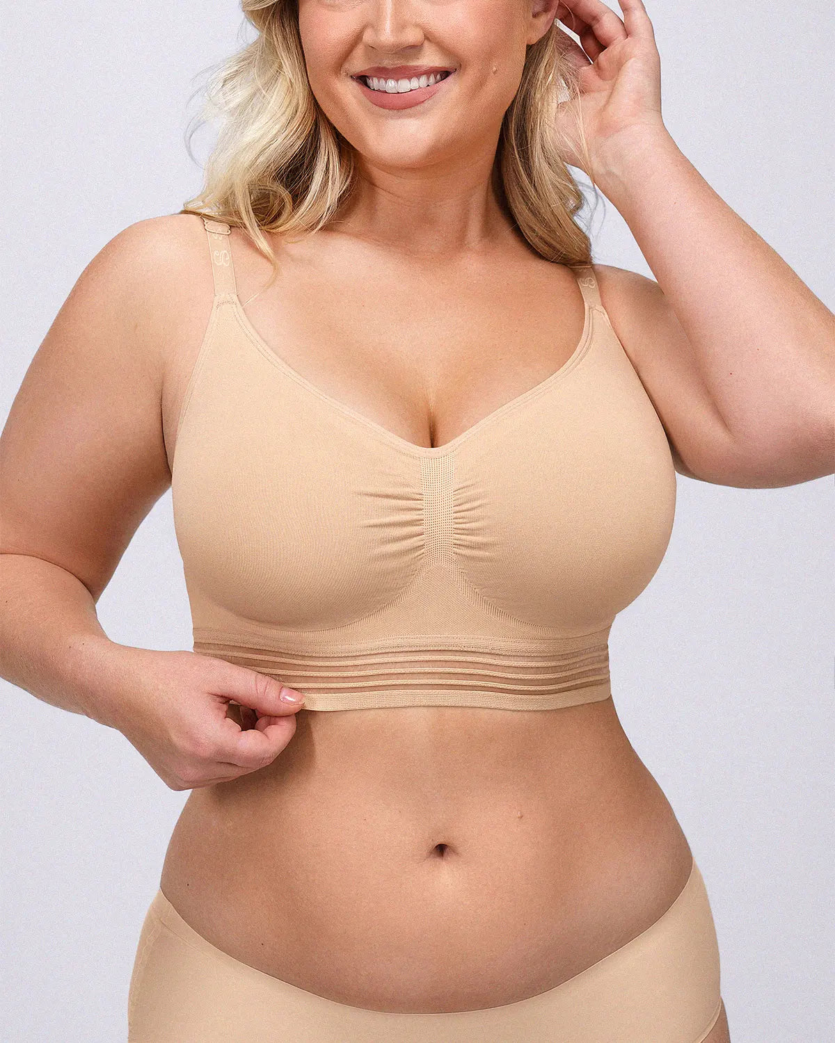 All-Day Comfort Wireless Bra — Soft Smoothing Support