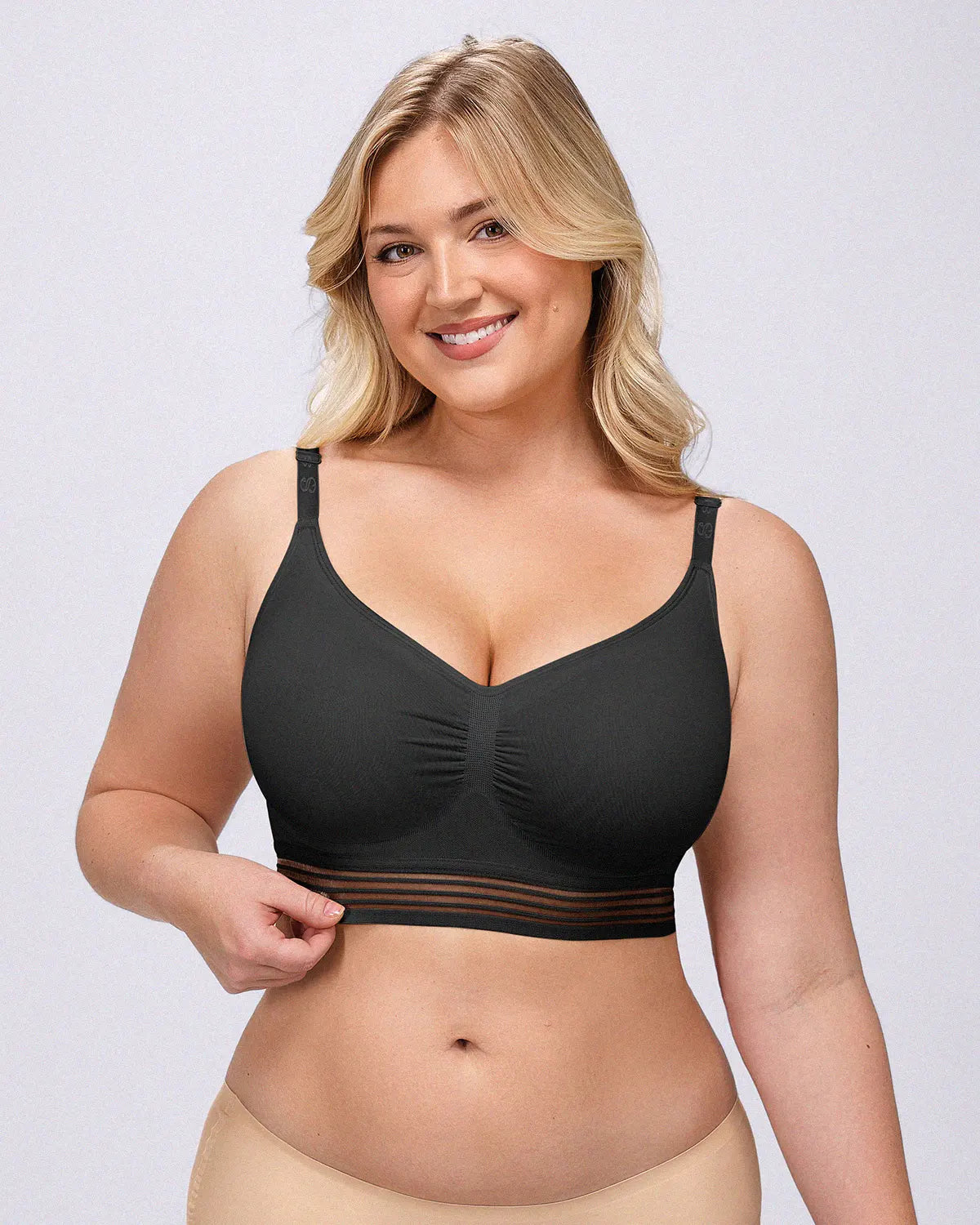 All-Day Comfort Wireless Bra — Soft Smoothing Support